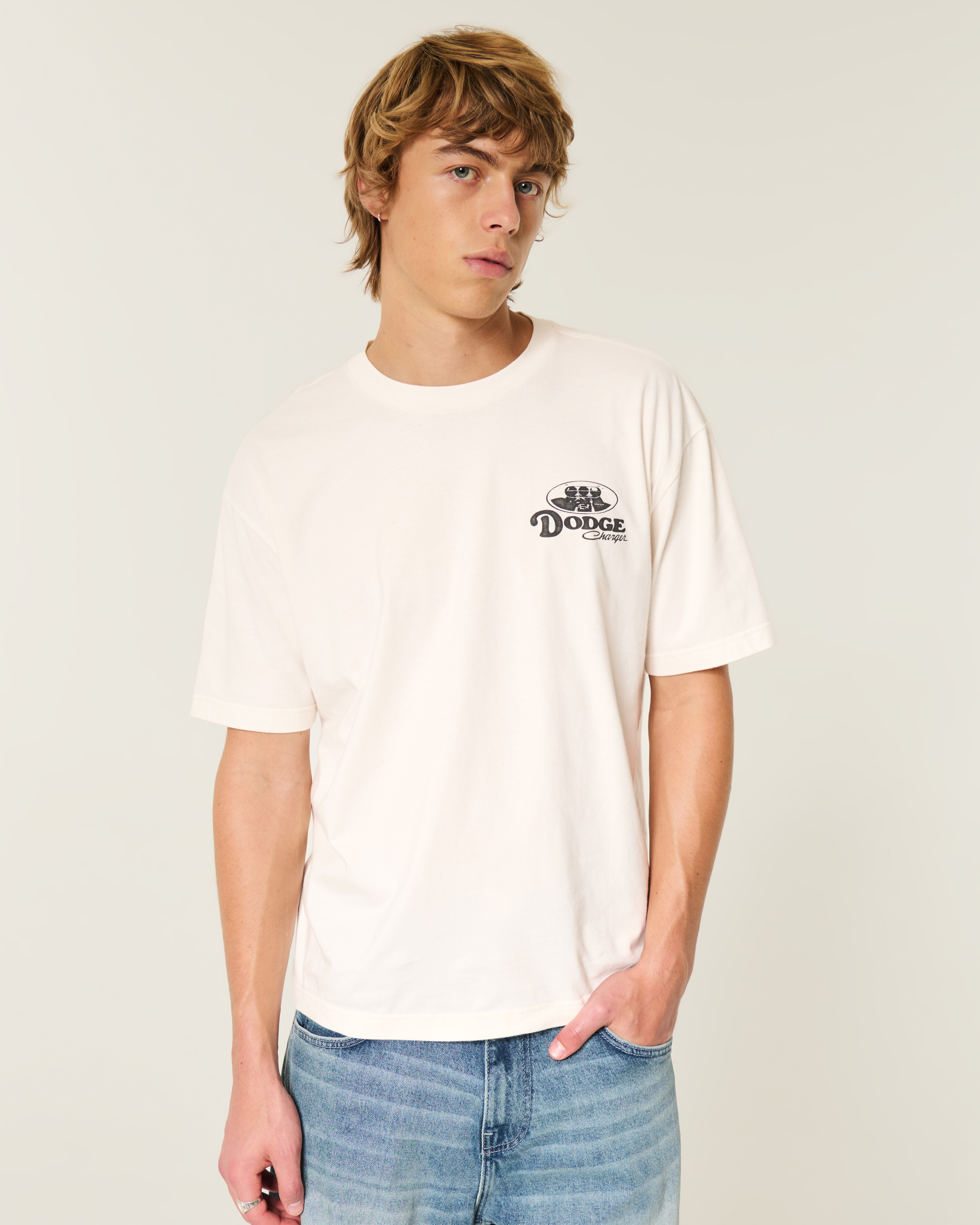 Boxy Dodge Charger Graphic Tee