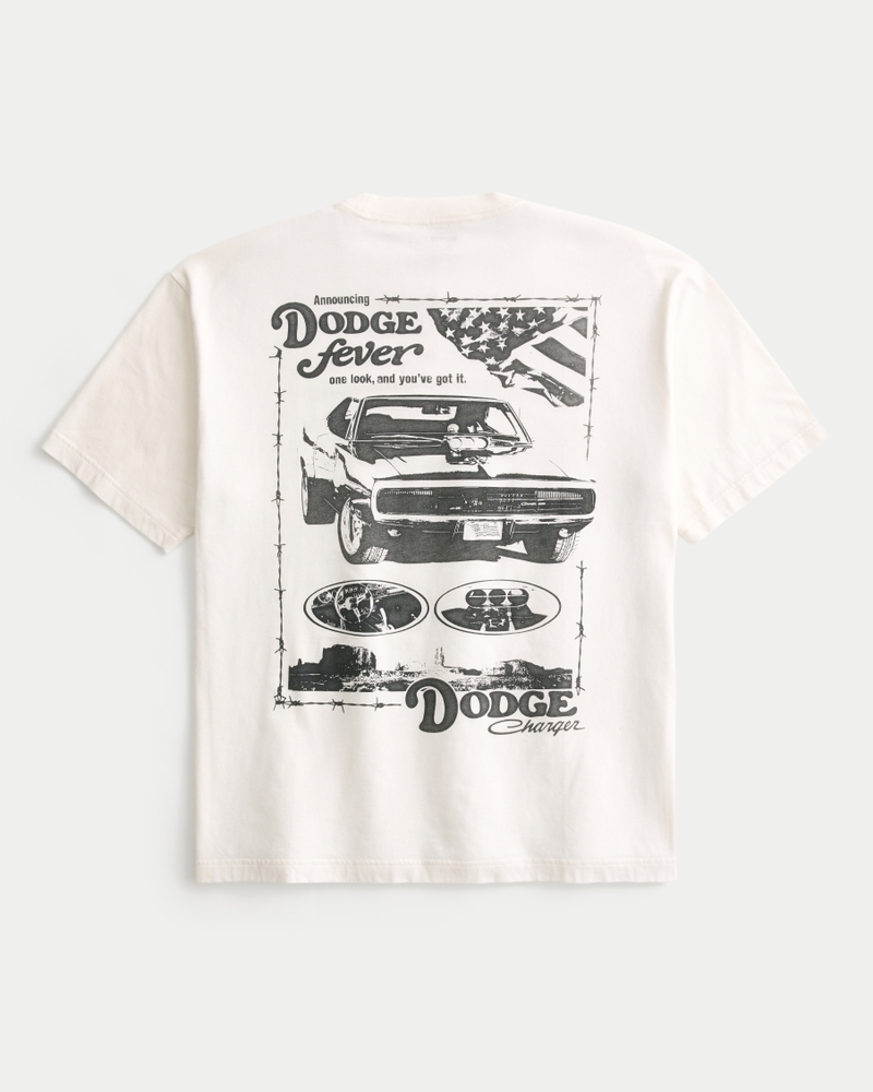 Men's Boxy Dodge Charger Graphic Tee | Men's Graphics Shop