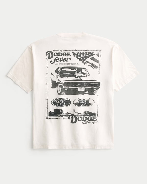Men's Boxy Dodge Charger Graphic Tee | Men's Graphics Shop