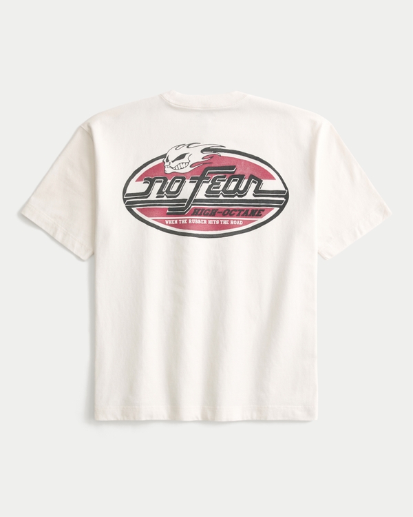 Men's Boxy No Fear Graphic Tee | Men's Graphics Shop | HollisterCo.ca