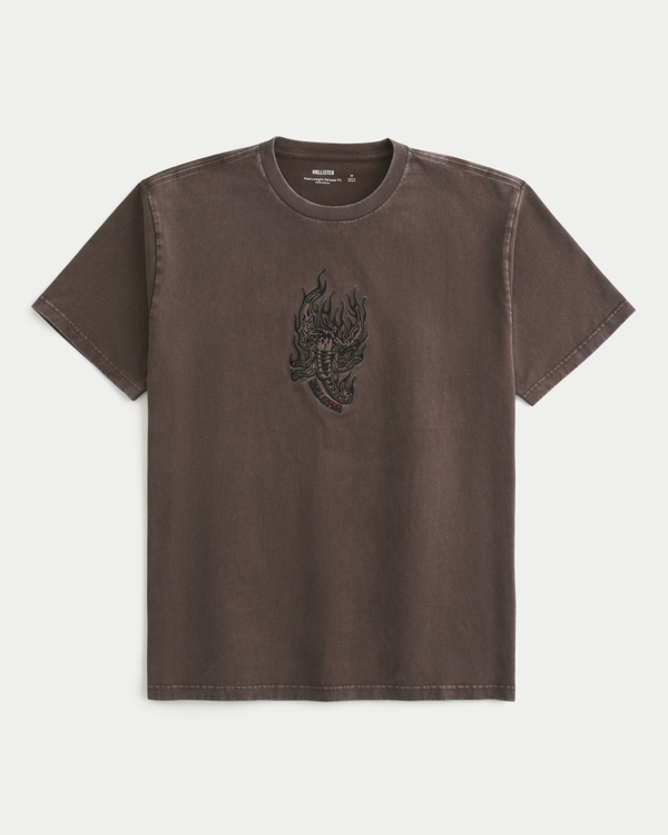 Men's Relaxed Heavyweight Scorpion Graphic Tee | Men's Tops