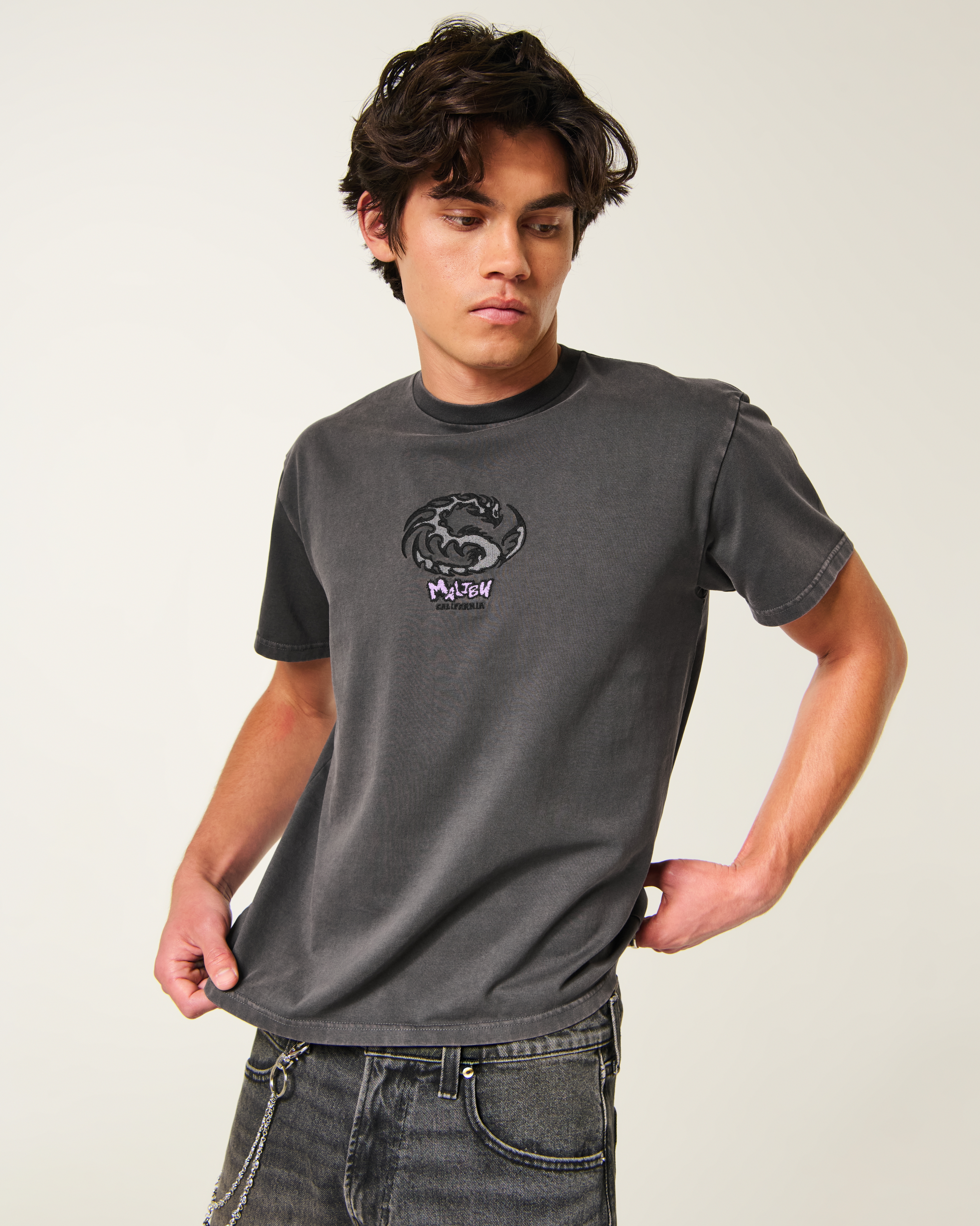 Relaxed Heavyweight Malibu Graphic Tee