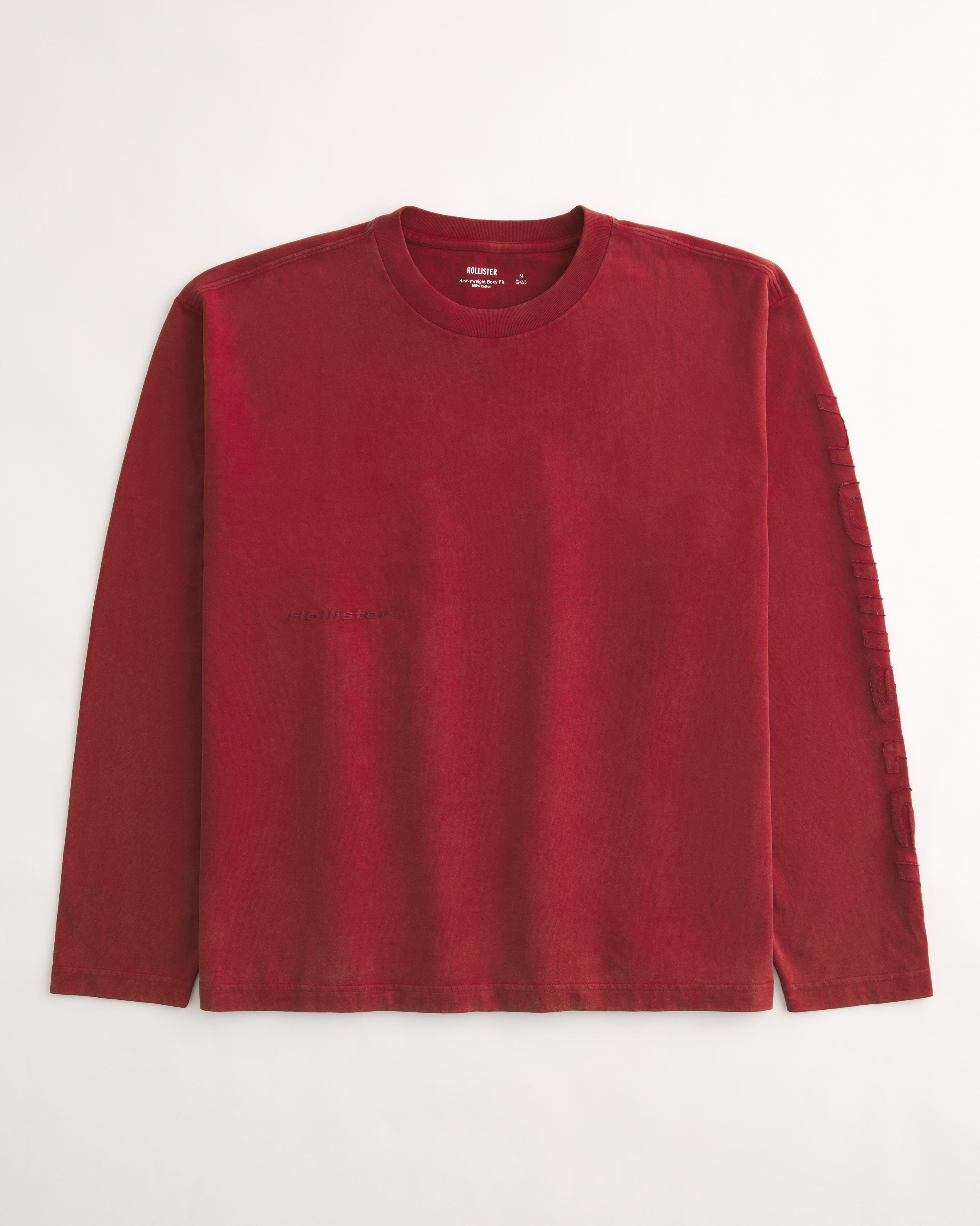 Boxy Heavyweight Long-Sleeve Logo Graphic Tee