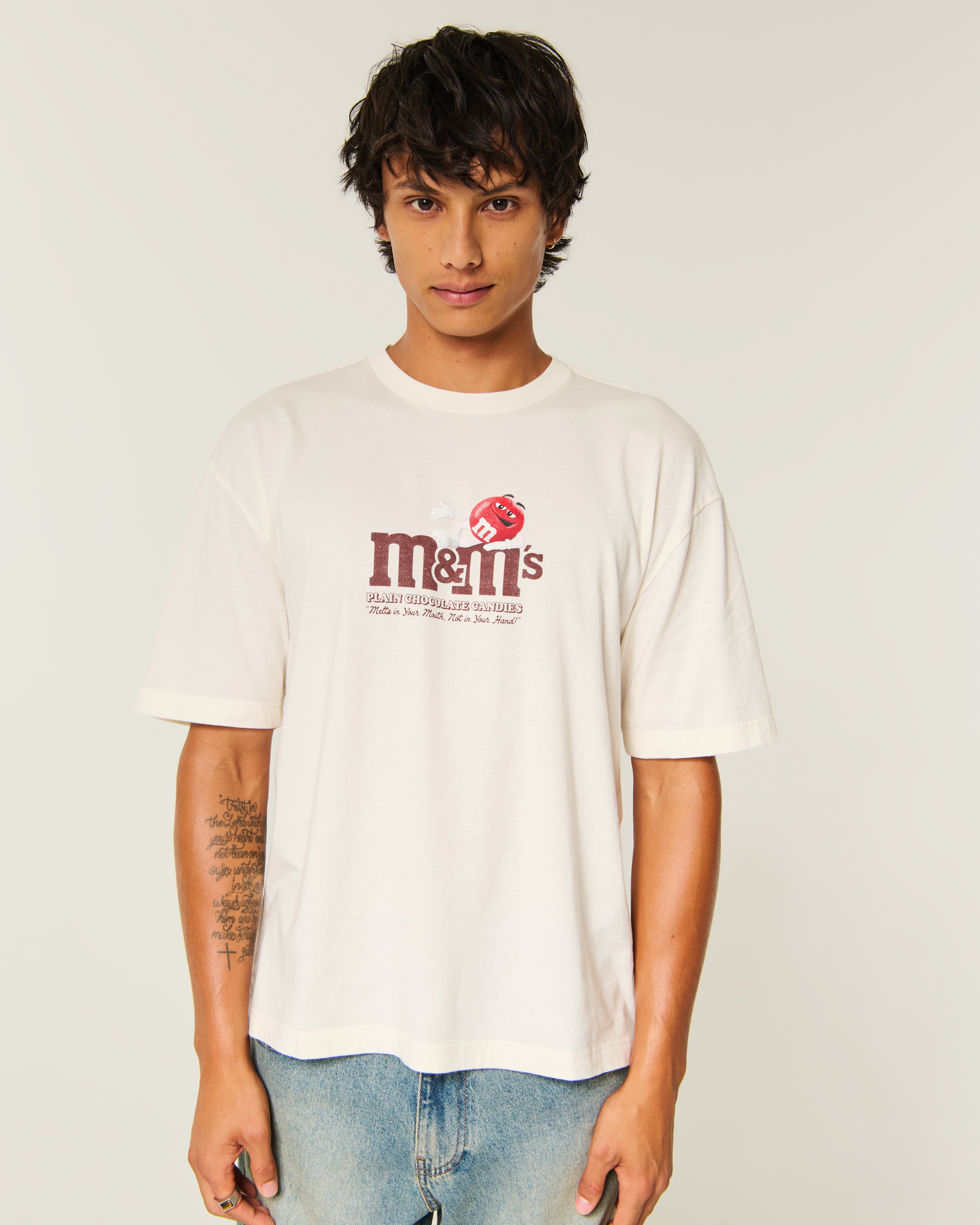 Boxy M&M's Graphic Tee