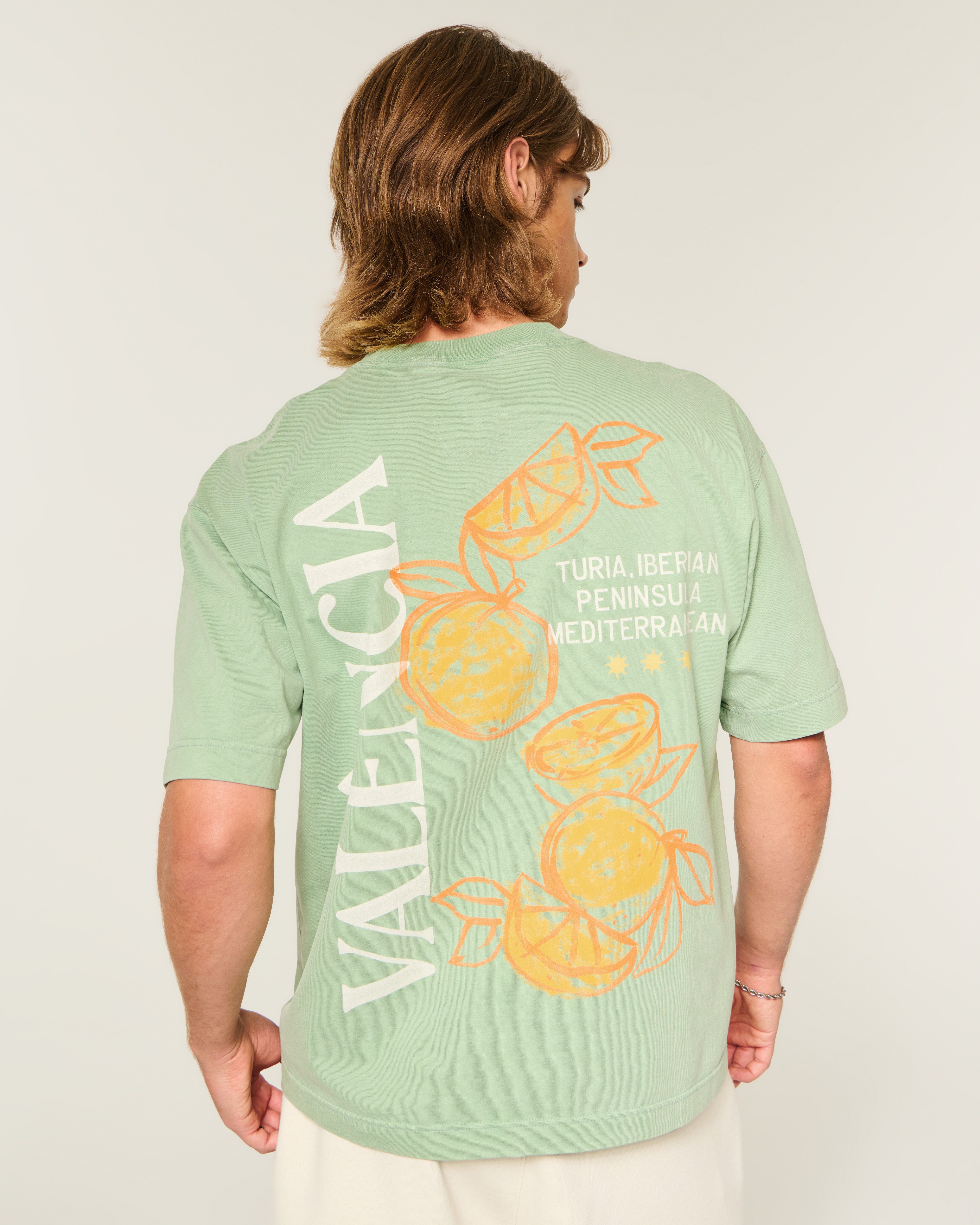 Boxy Heavyweight València Spain Graphic Tee