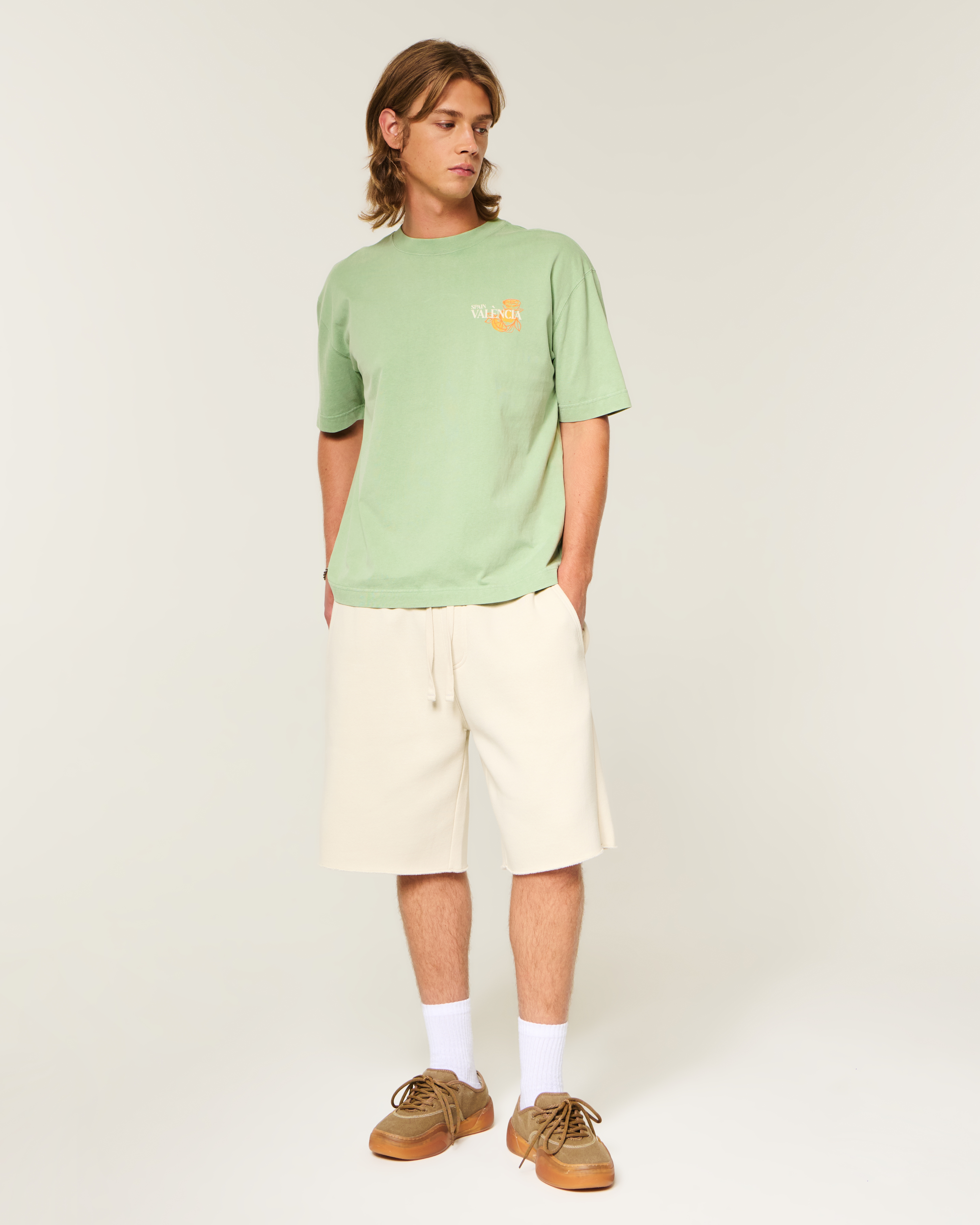 Boxy Heavyweight València Spain Graphic Tee