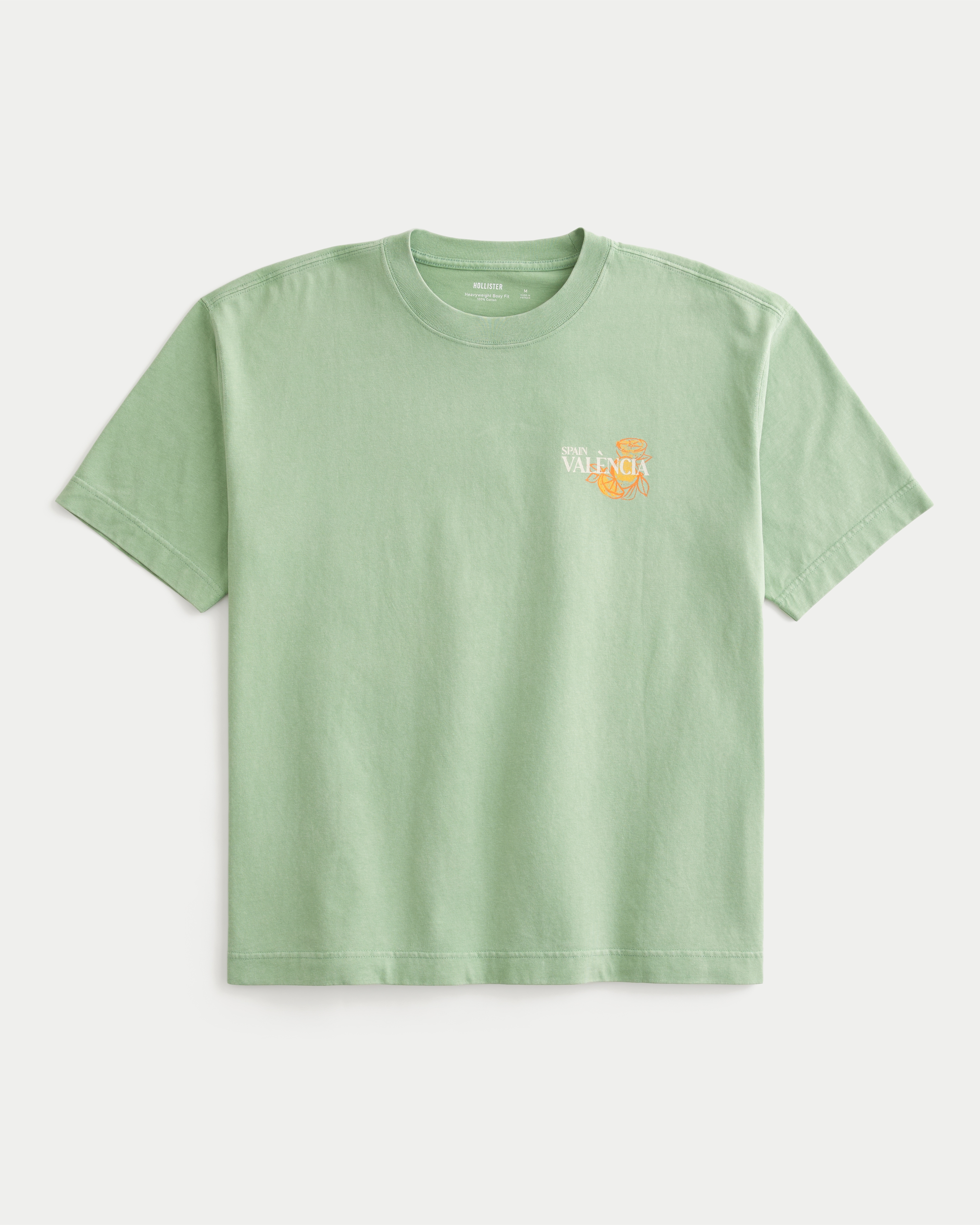 Boxy Heavyweight València Spain Graphic Tee