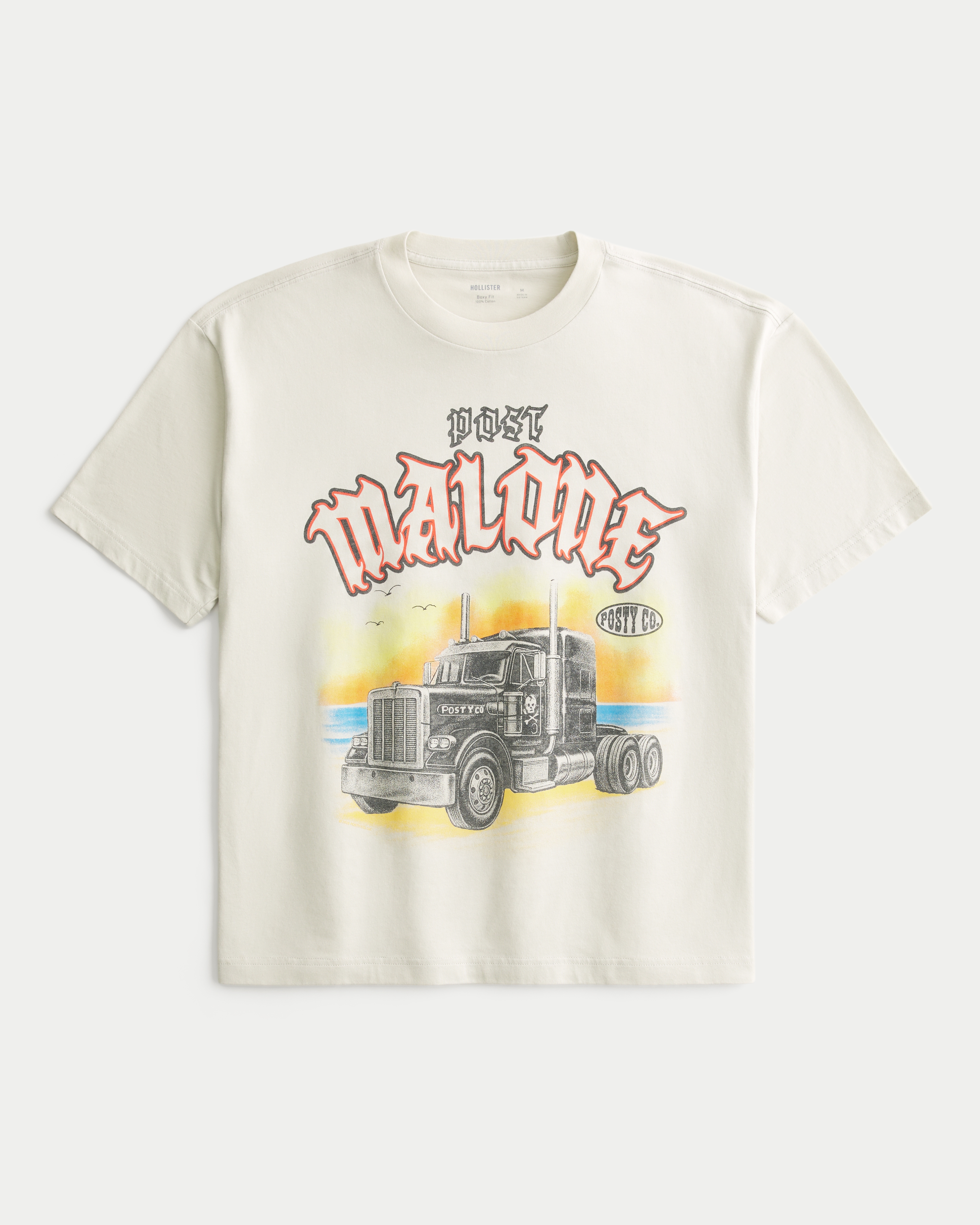 Boxy Post Malone Graphic Tee