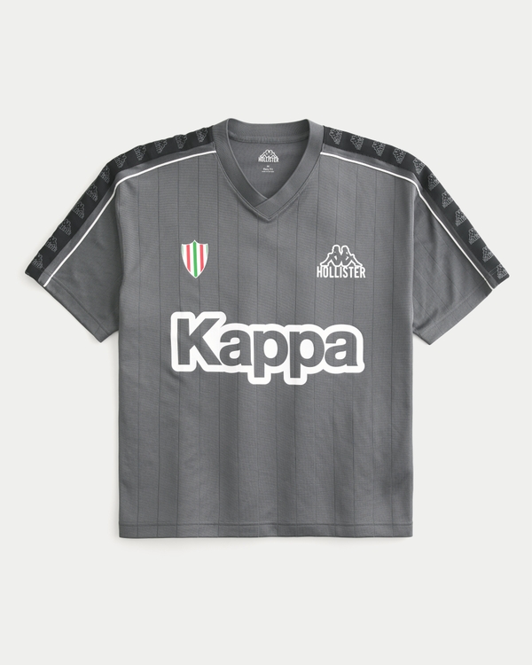 メンズ Hollister + Kappa ロゴグラフィック サッカージャージー