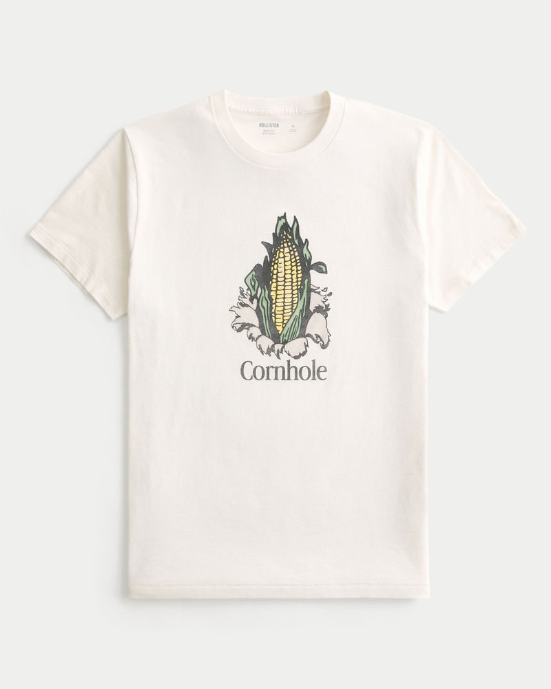 Men's Cornhole Graphic Tee | Men's Tops | HollisterCo.ca