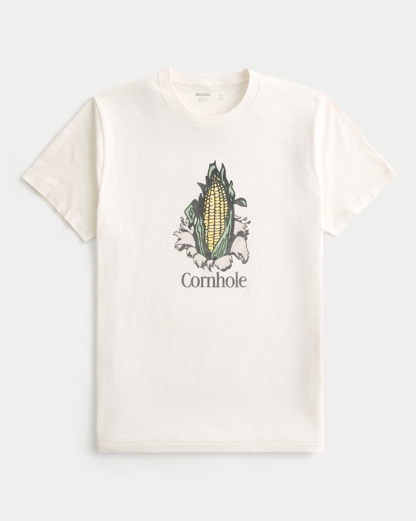 Men's Cornhole Graphic Tee | Men's Tops | HollisterCo.ca