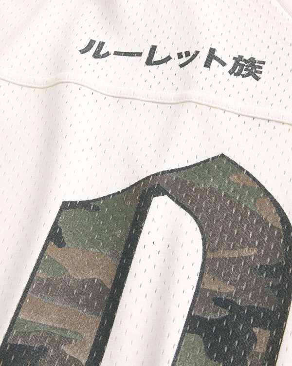Men's Baggy Tokyo Racing Graphic Jersey | Men's Tops | HollisterCo.com