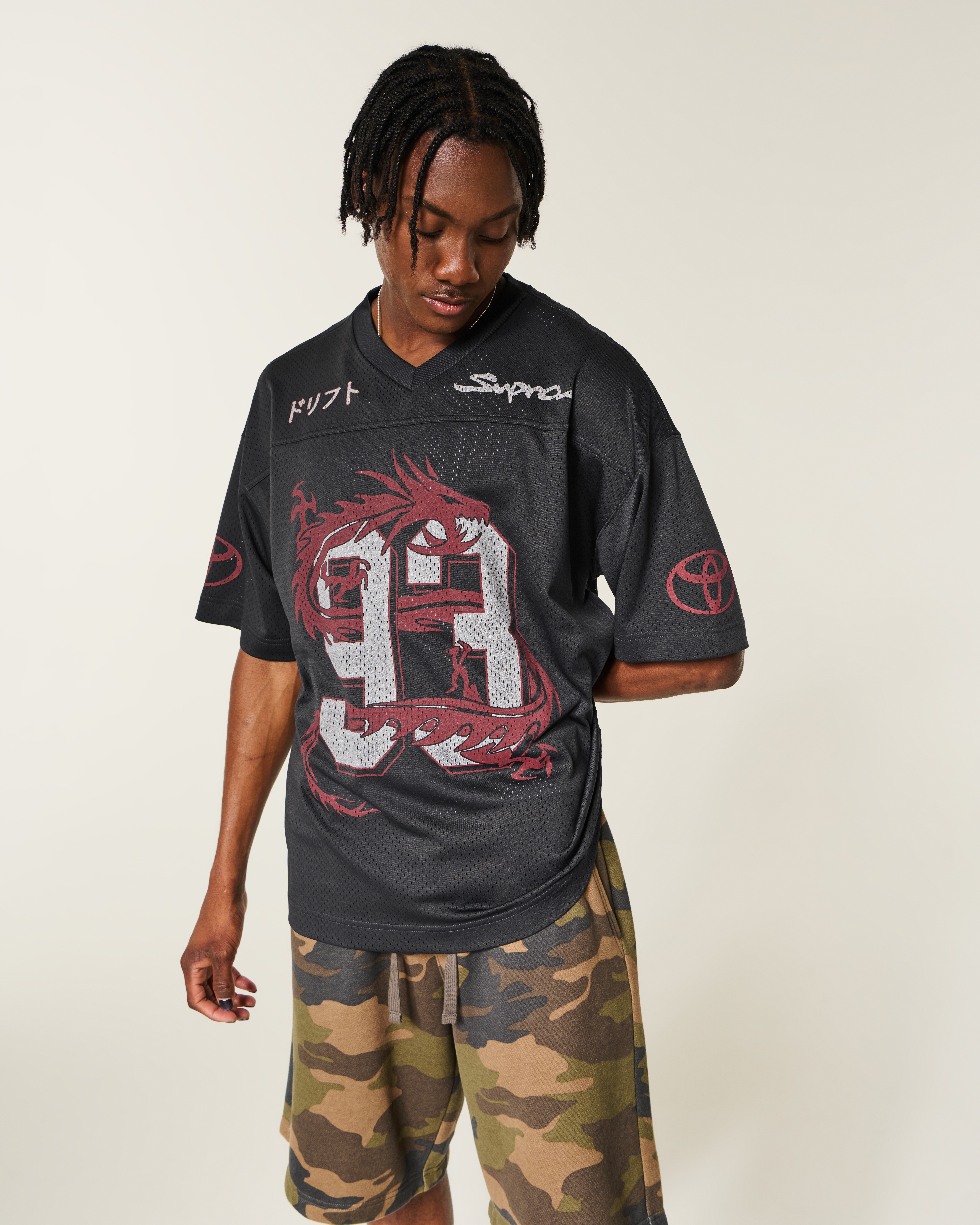 Baggy Toyota Supra Graphic Jersey