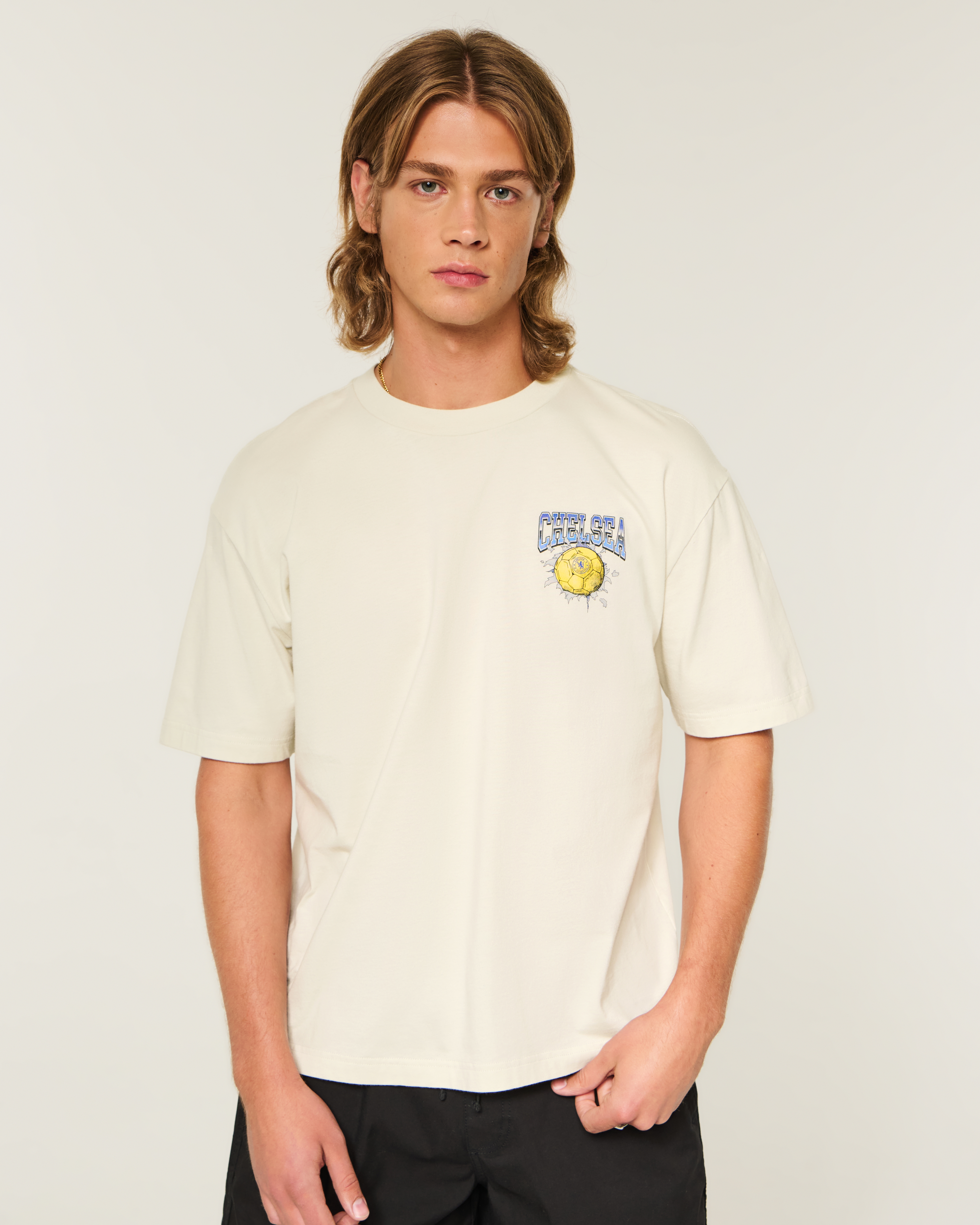 Boxy Chelsea FC Graphic Tee