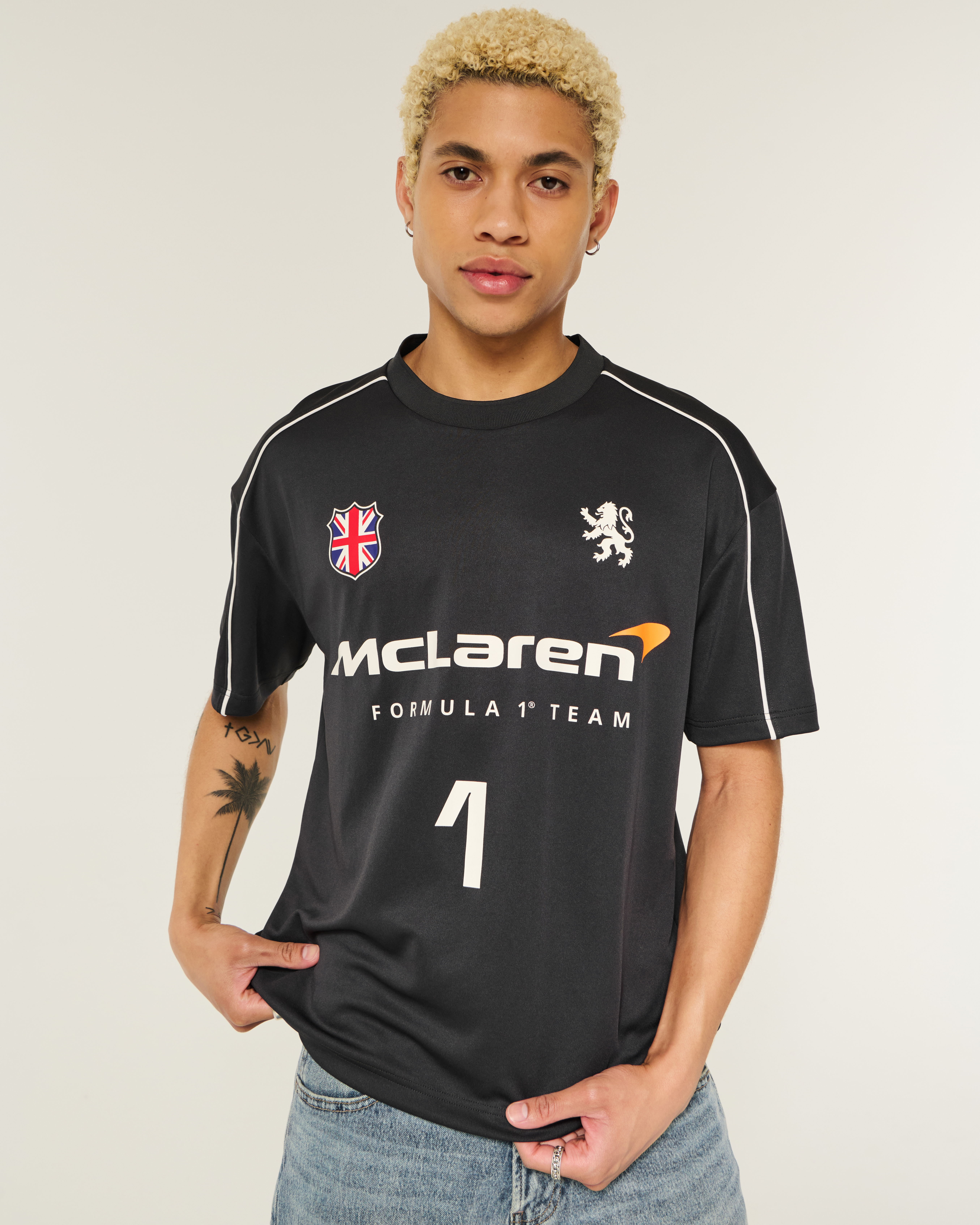 Boxy McLaren Graphic Soccer Jersey