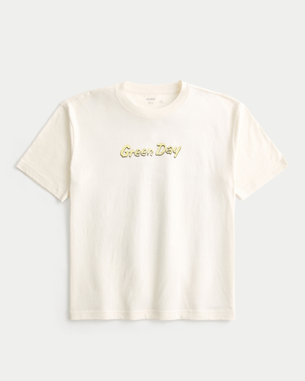 Men's Boxy Green Day Nimrod Graphic Tee | Men's Tops | HollisterCo.com