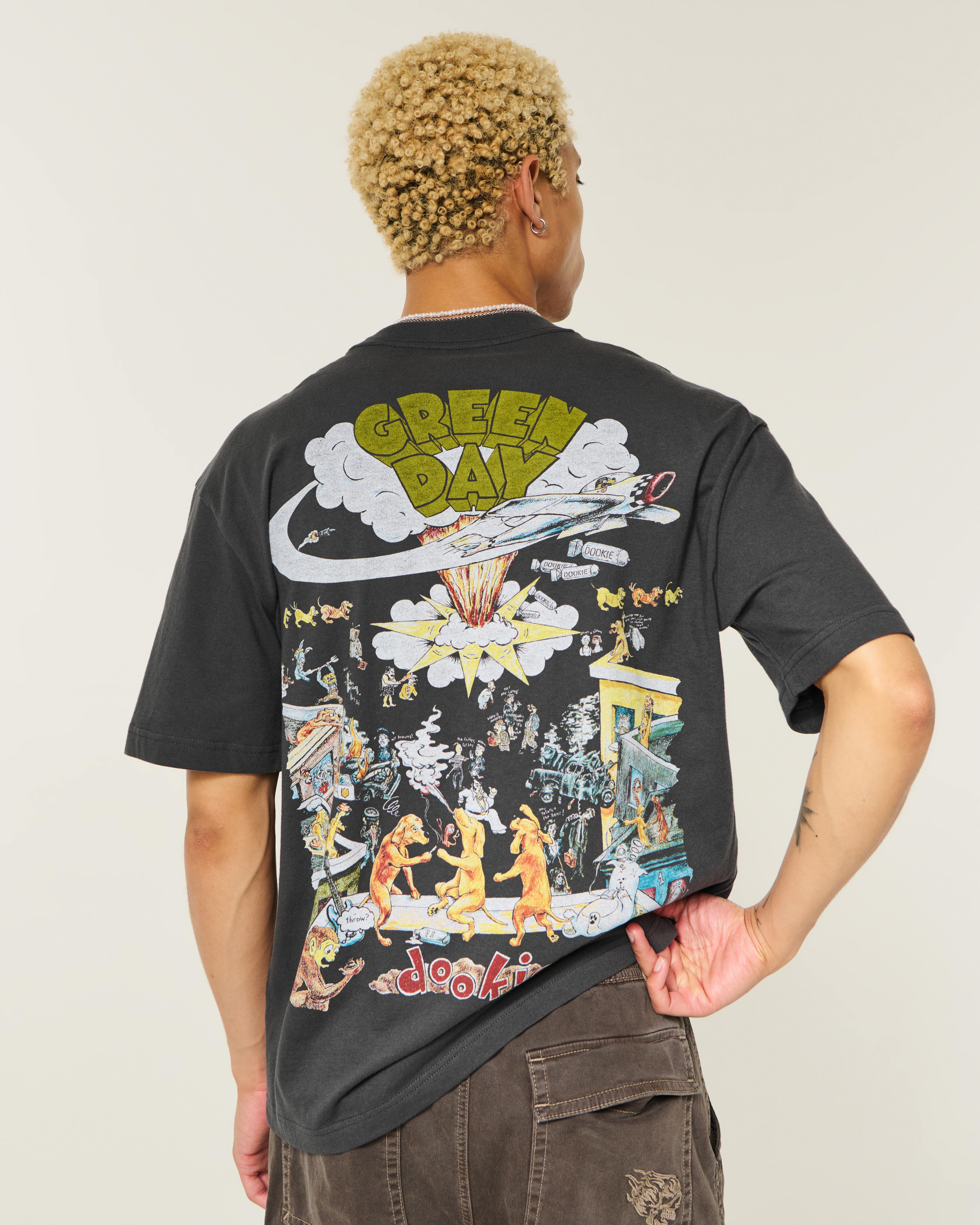 Boxy Green Day Dookie Graphic Tee