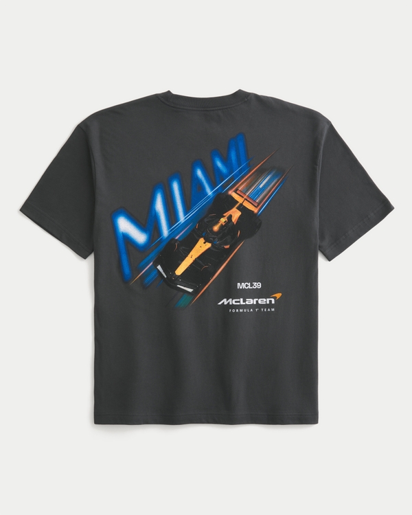 Boxy McLaren Graphic Tee, Black view 1