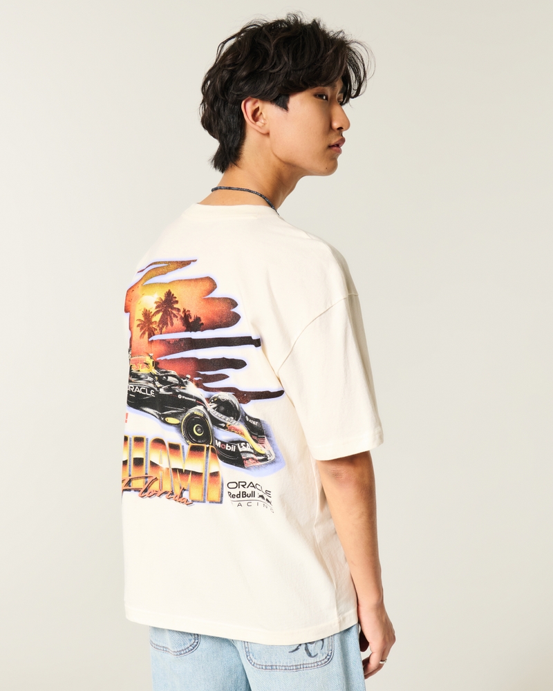 Men's Boxy McLaren Racing Graphic Tee | Men's Tops | HollisterCo.com