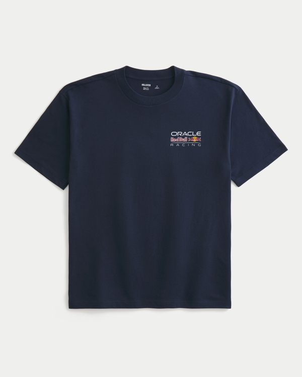 Boxy Oracle Red Bull Racing Graphic Tee, Navy view 2