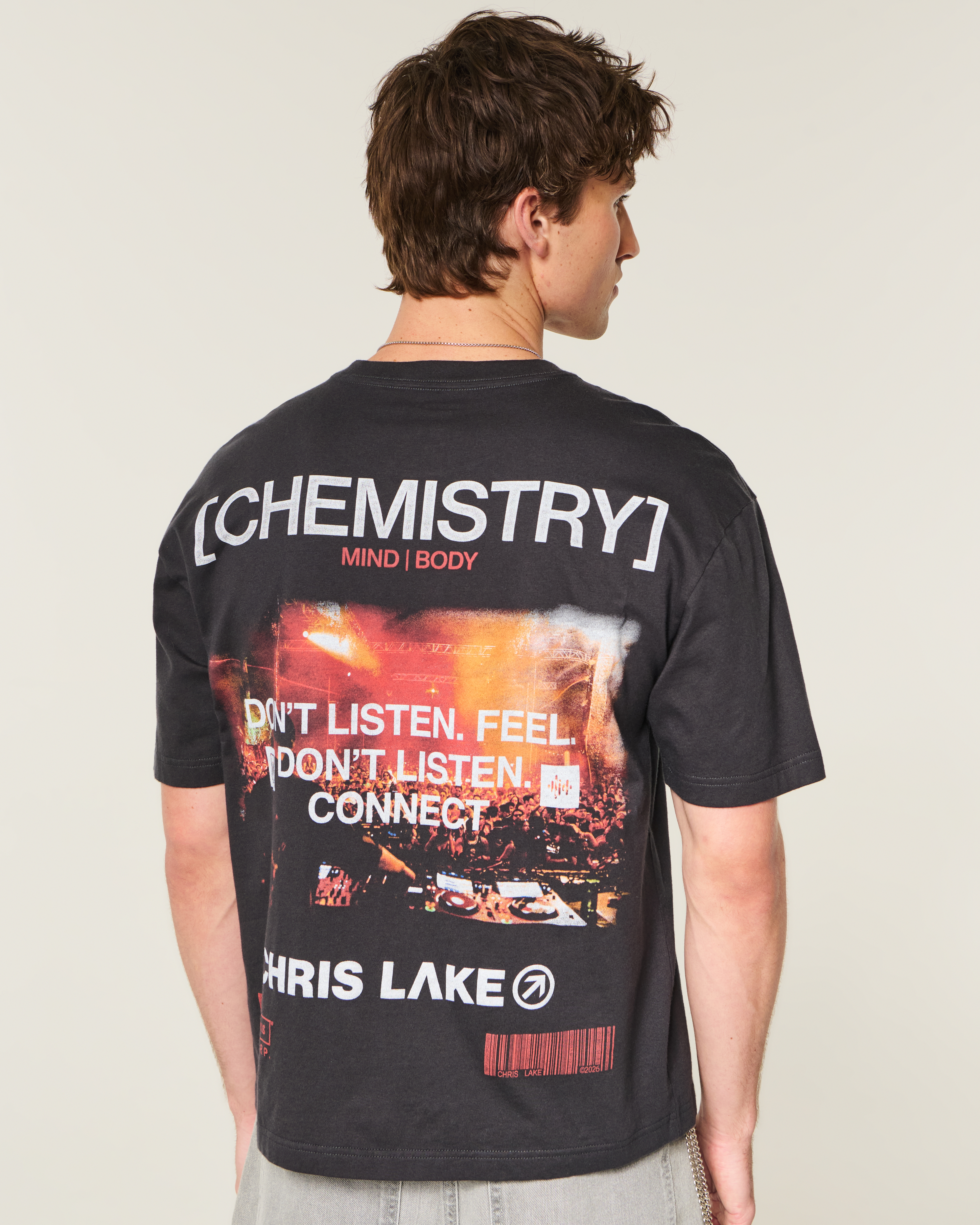 Hollister Boxy Chris Lake Graphic Tee at Hamilton Place in