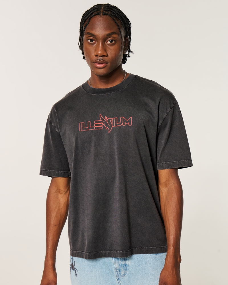 Men's Boxy Chris Lake Graphic Tee | Men's Tops | HollisterCo.com