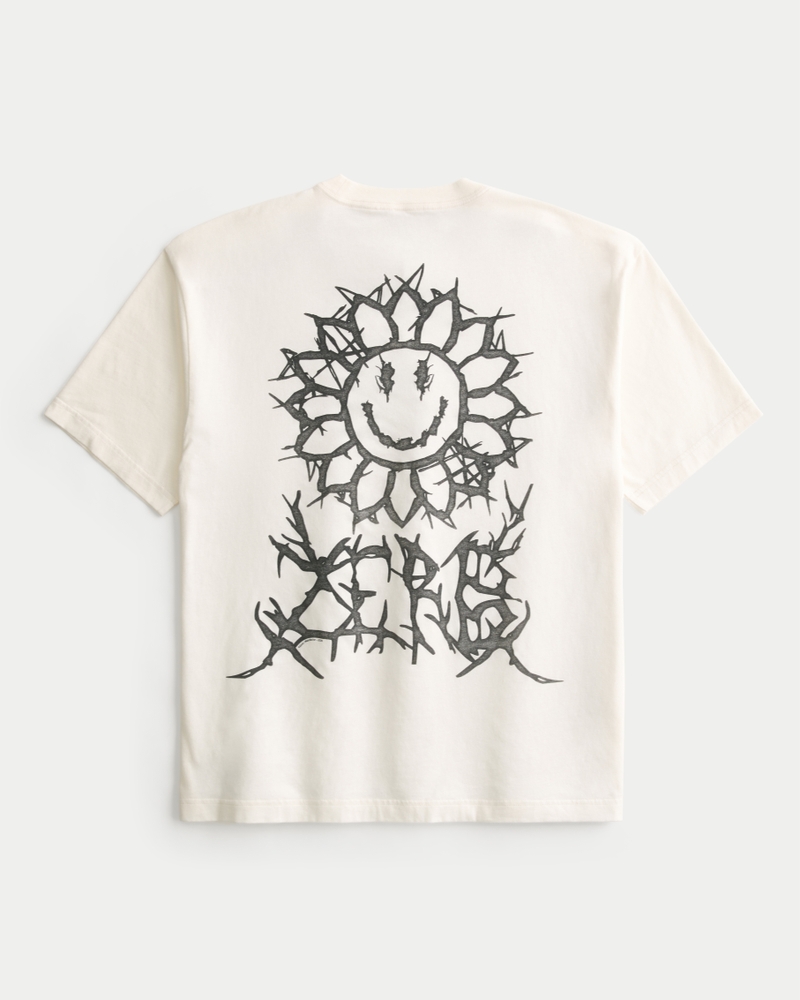 Men's Boxy Zerb Graphic Tee | Men's Tops | HollisterCo.com