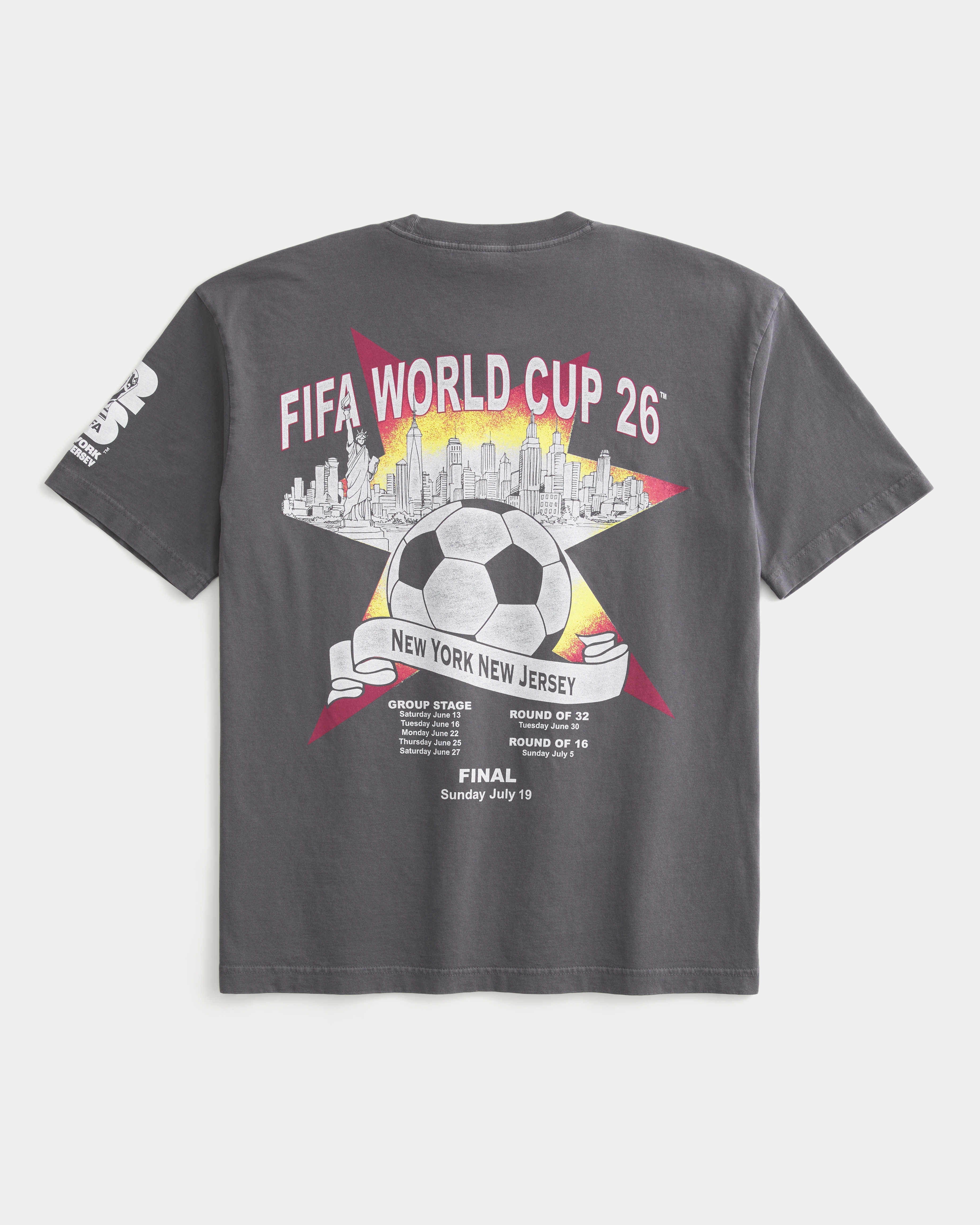 Hollister FIFA World Cup™ 2026 New York Jersey Graphic Tee