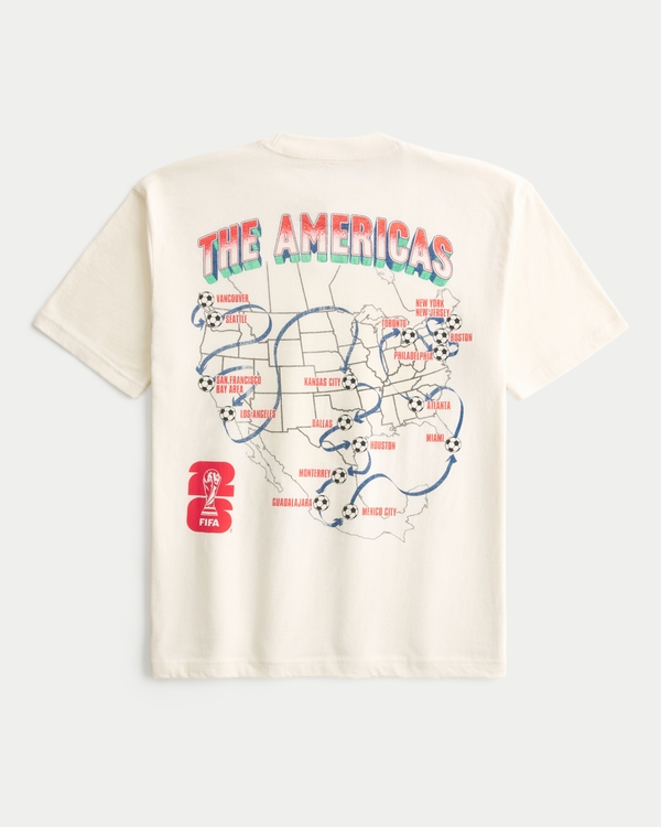 FIFA World Cup™ 2026 North America Graphic Tee, Cream view 1