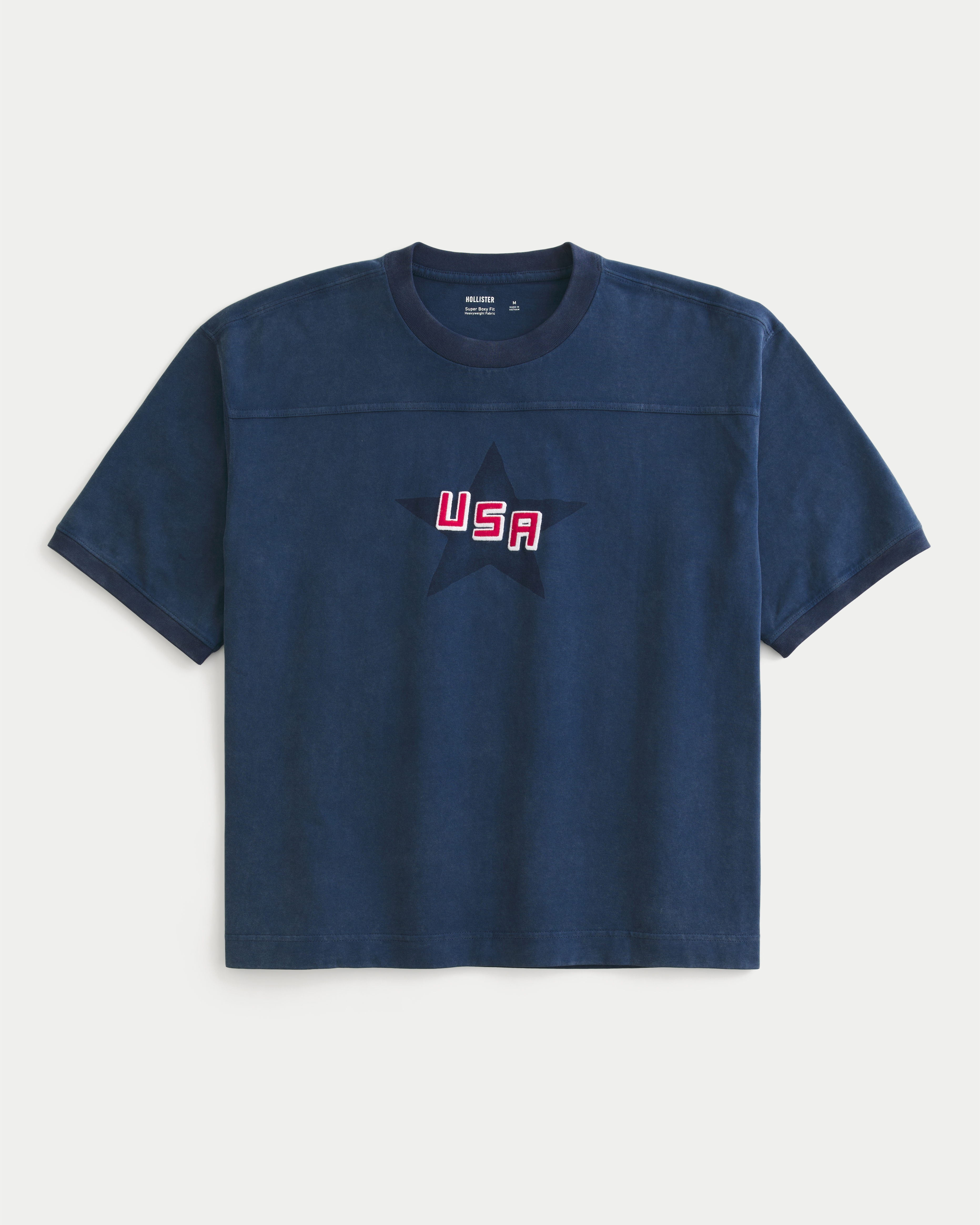 Super Boxy Heavyweight USA Graphic Tee