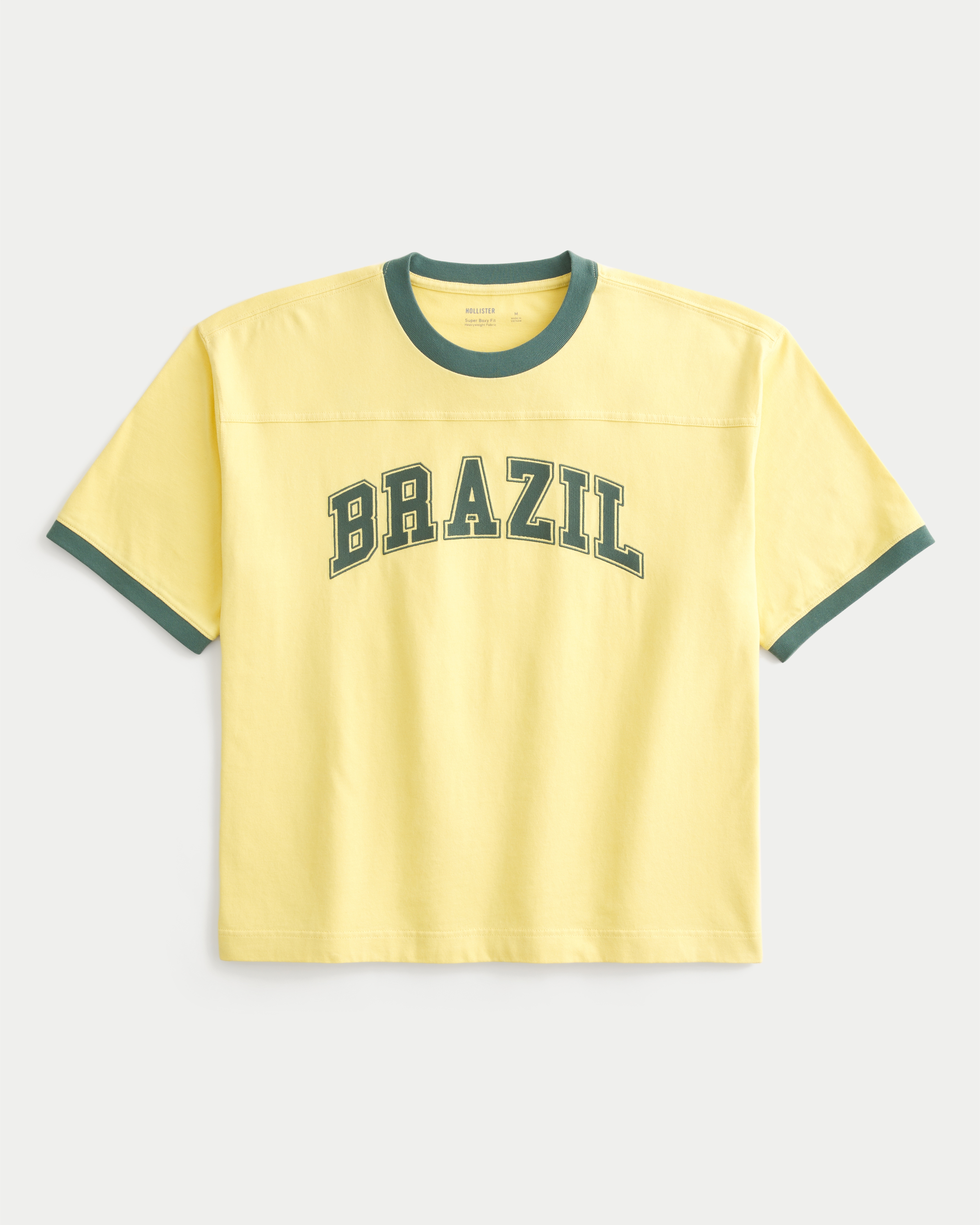 Super Boxy Heavyweight Brazil Graphic Tee