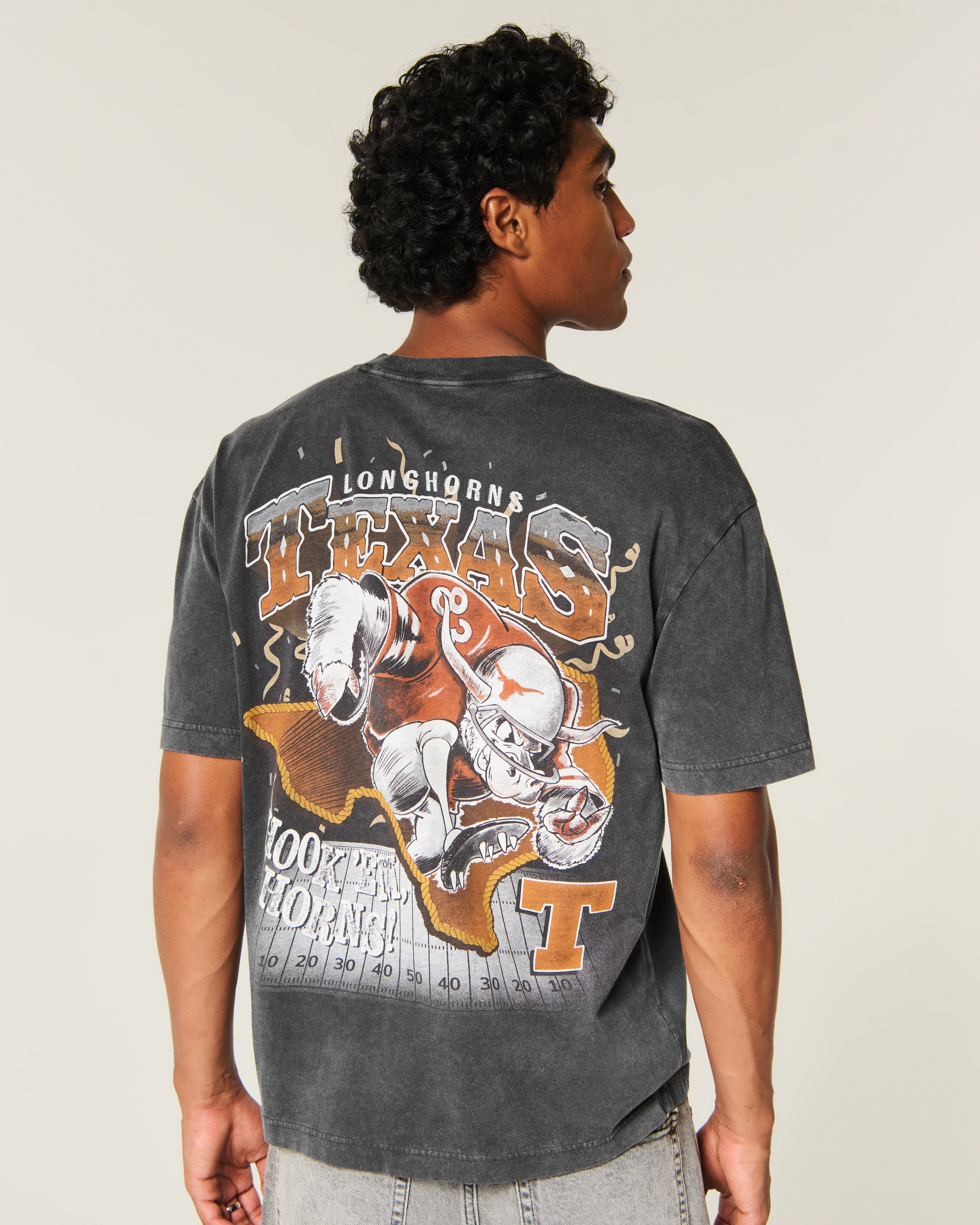 Boxy University of Texas at Austin Longhorns Graphic Tee