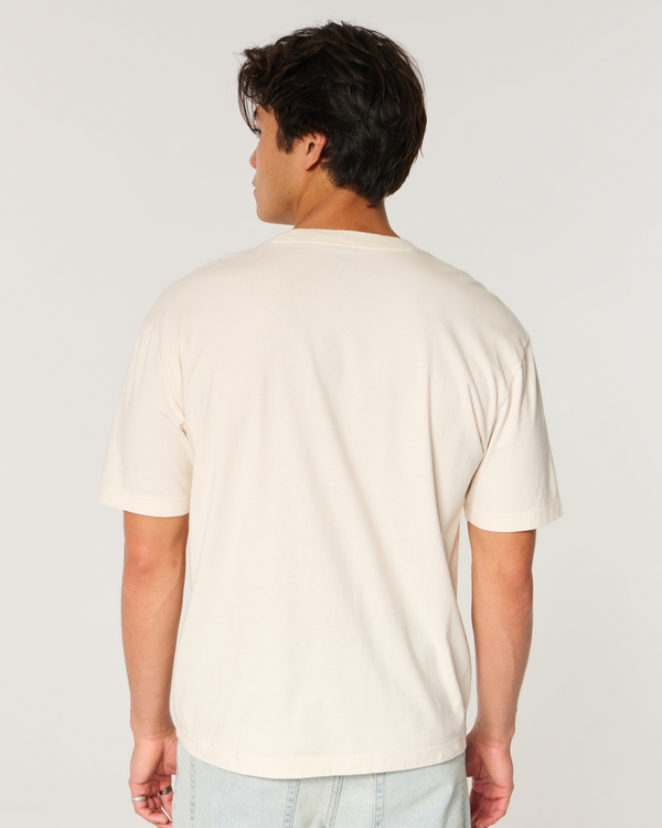 Boxy The Ohio State University Buckeyes Graphic Tee, Cream view 2