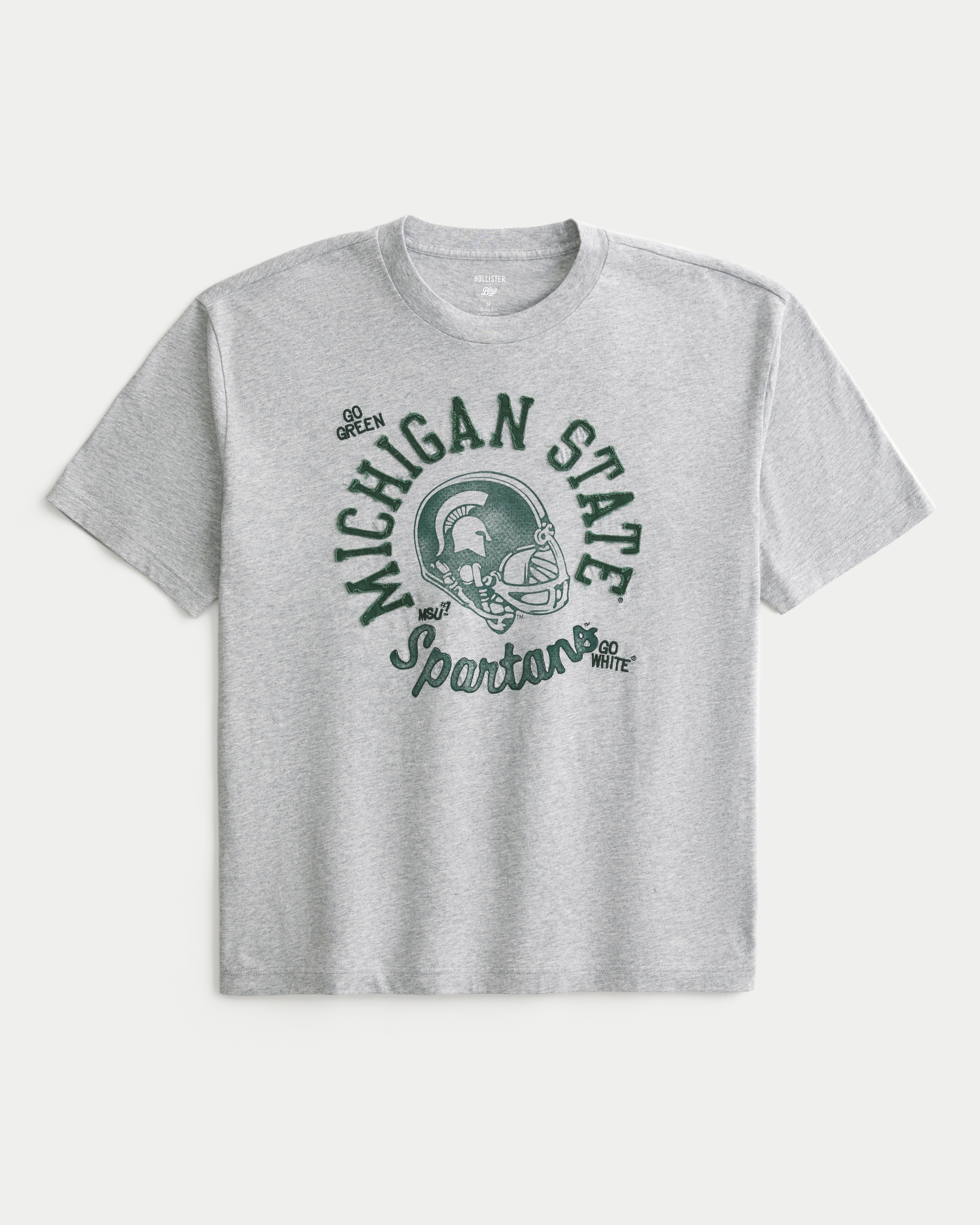 Boxy Michigan State University Spartans Graphic Tee