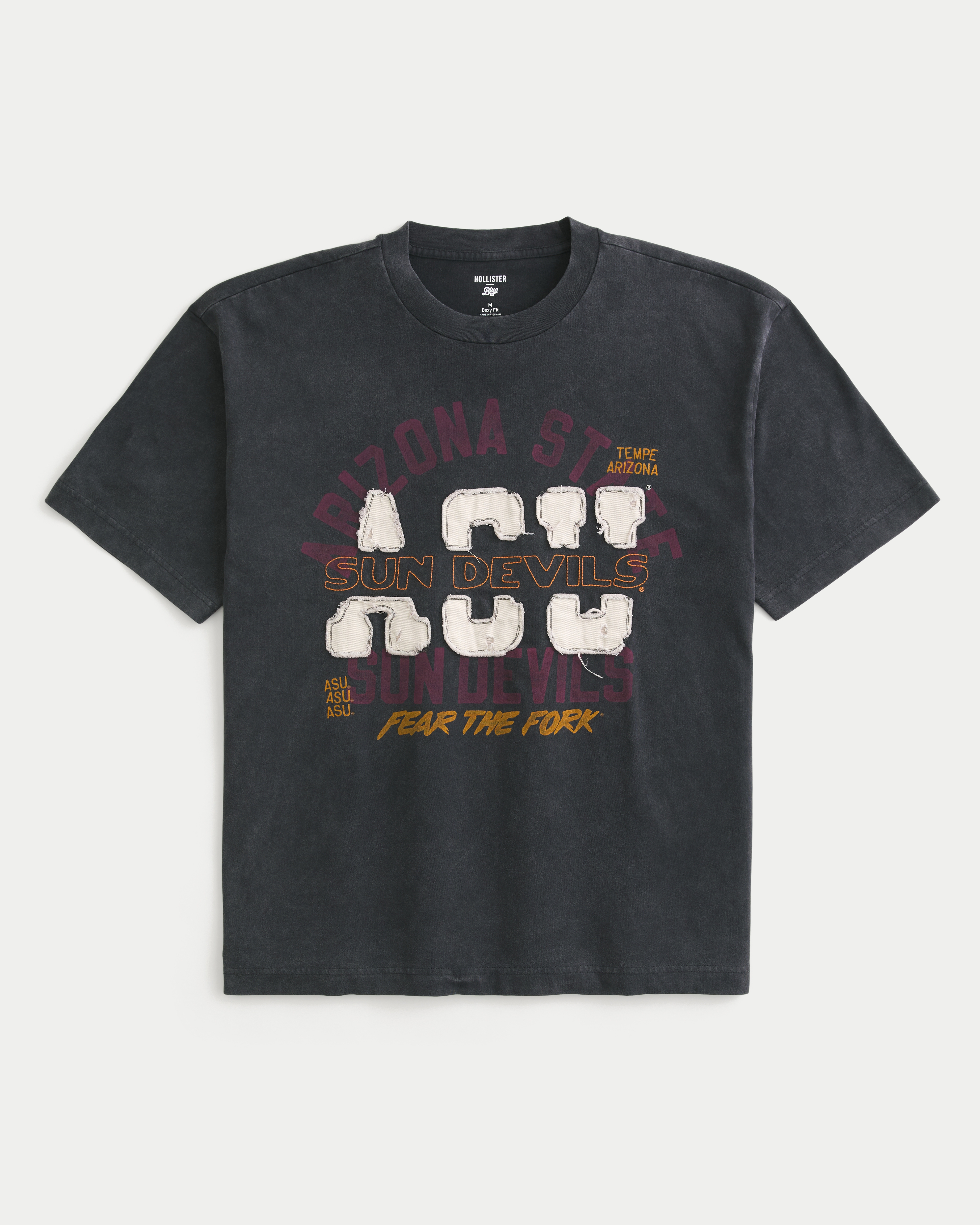 Boxy Arizona State University Sun Devils Graphic Tee
