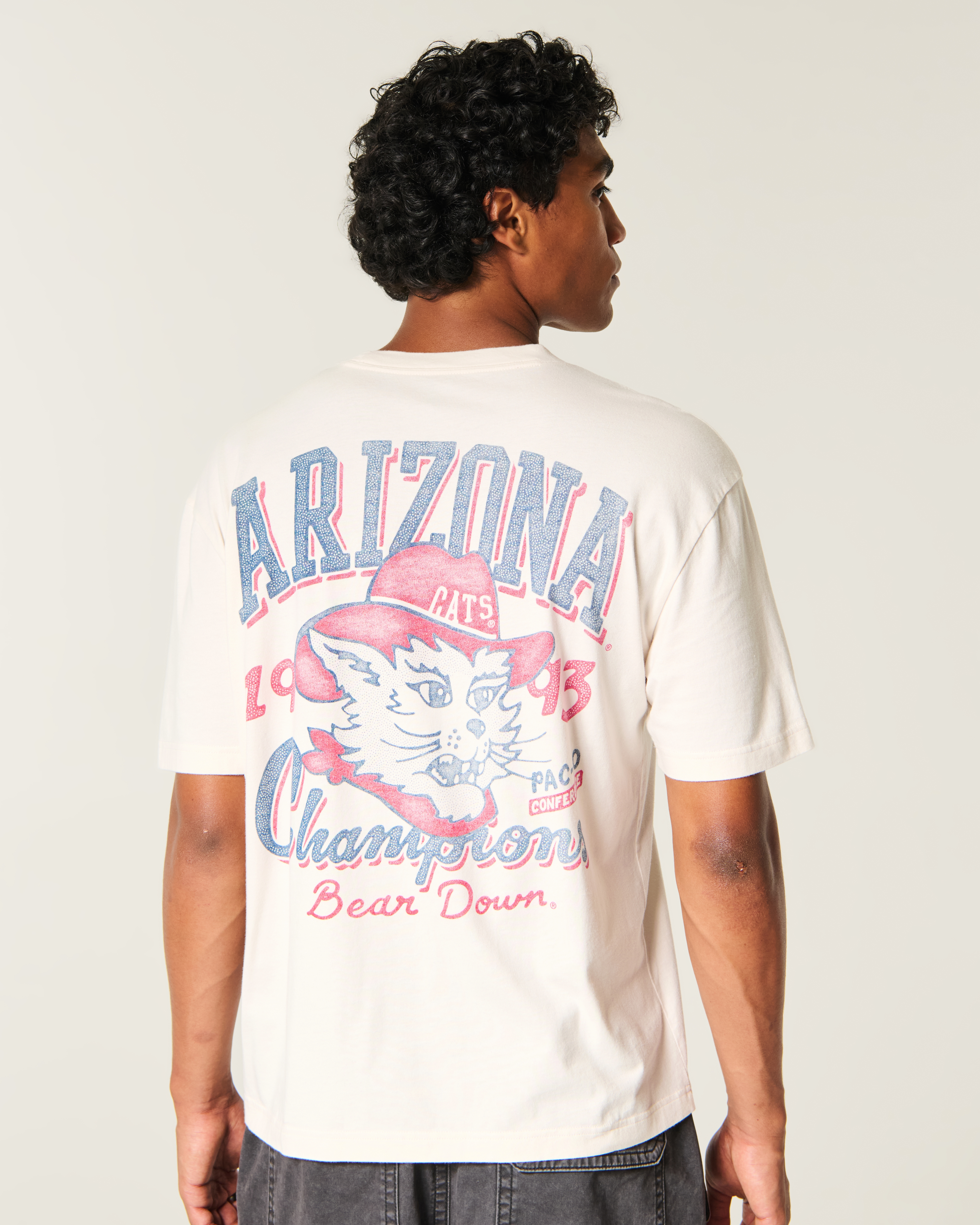 Boxy University of Arizona Wildcats Graphic Tee