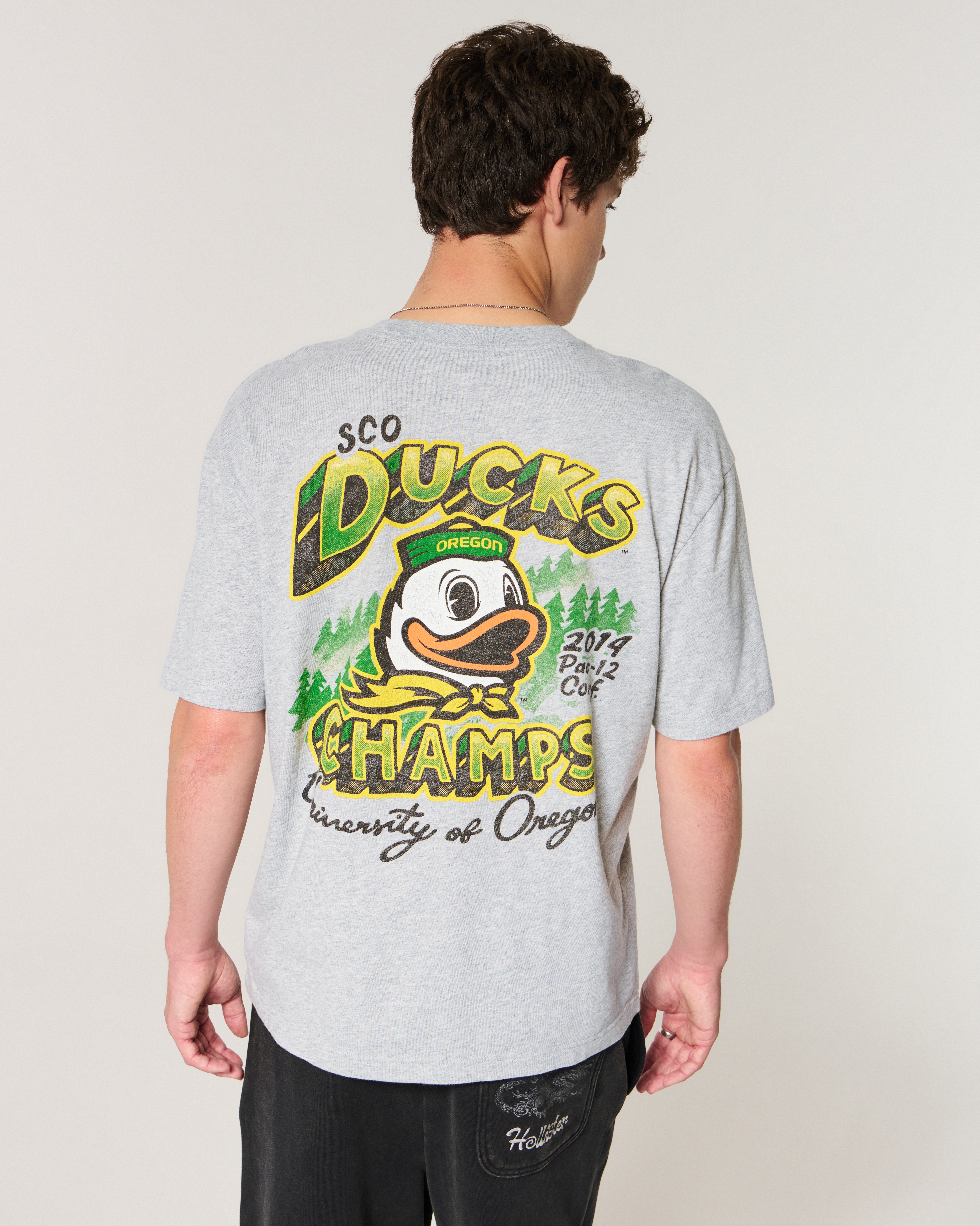 Boxy University of Oregon Ducks Graphic Tee