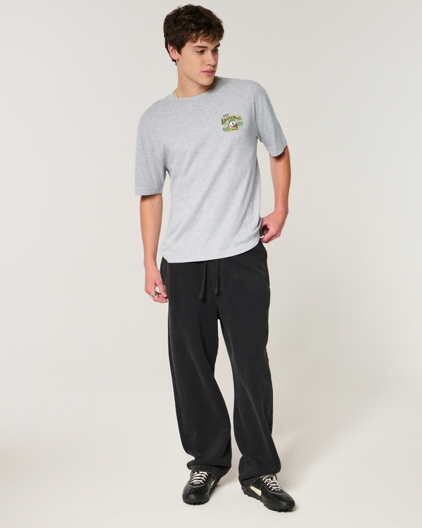 Boxy University of Oregon Ducks Graphic Tee, Heather Gray view 2