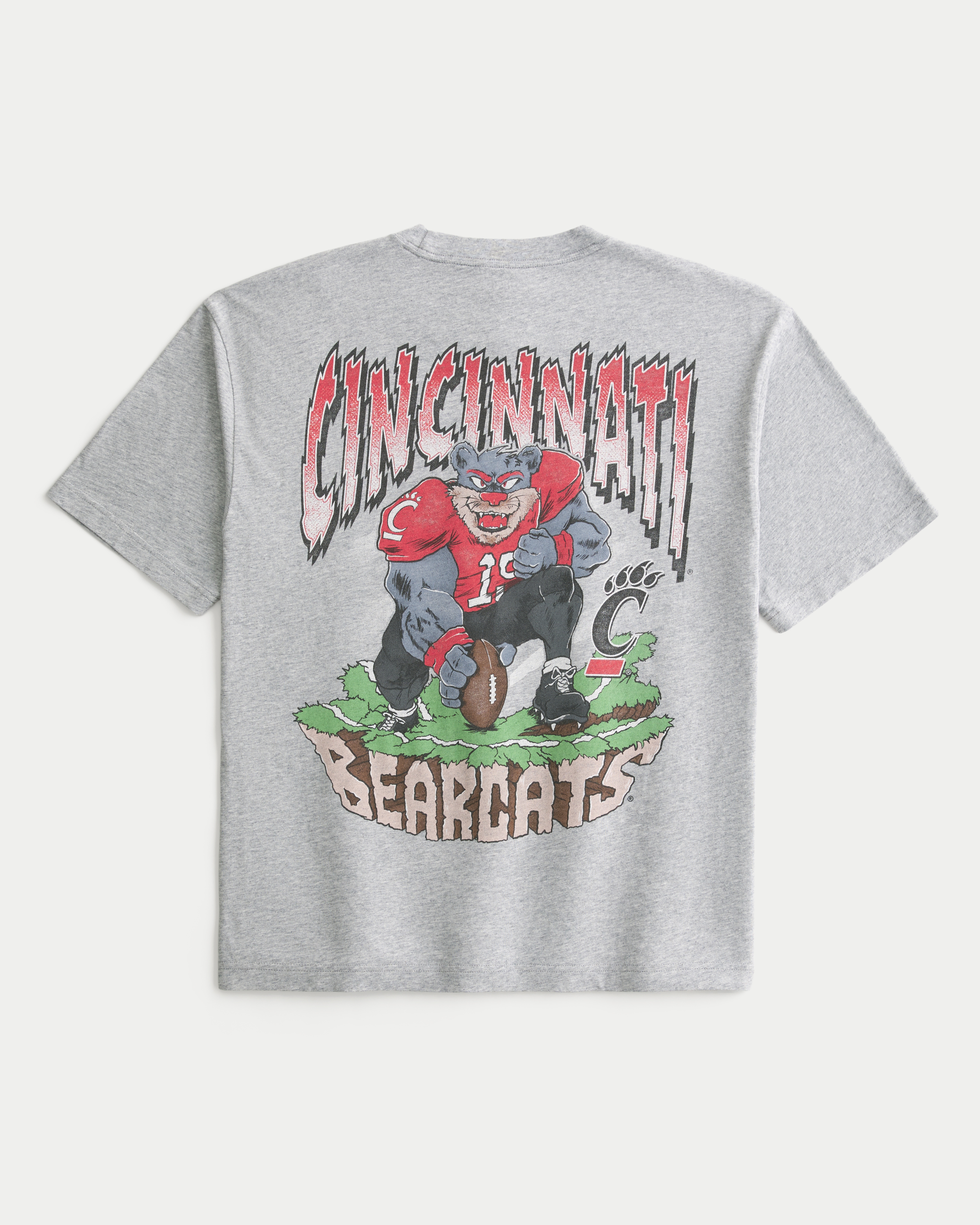Boxy University of Cincinnati Bearcats Graphic Tee