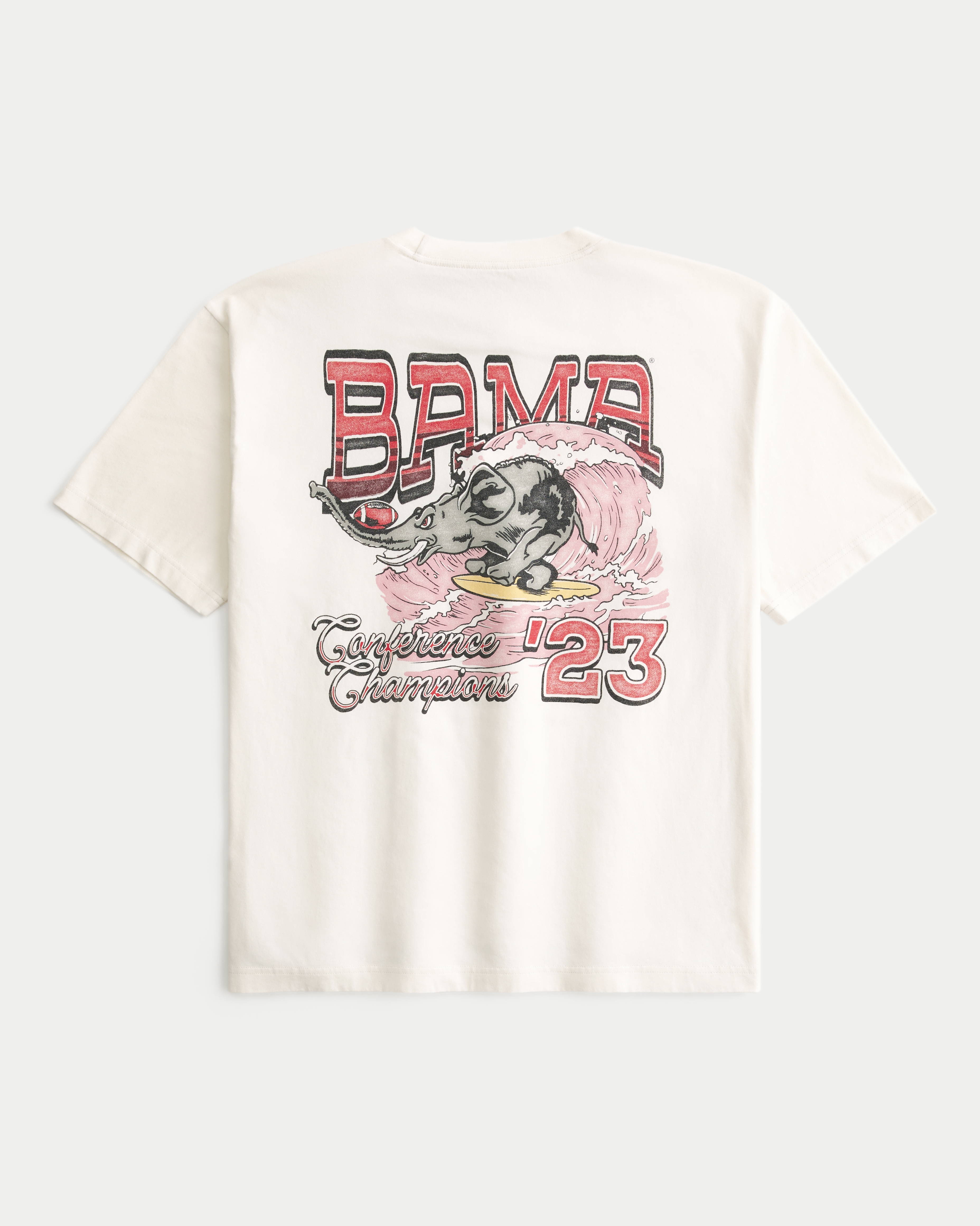 Boxy University of Alabama Crimson Tide Graphic Tee