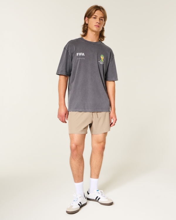 Boxy 2014 FIFA World Cup Brazil Graphic Tee, Black view 2