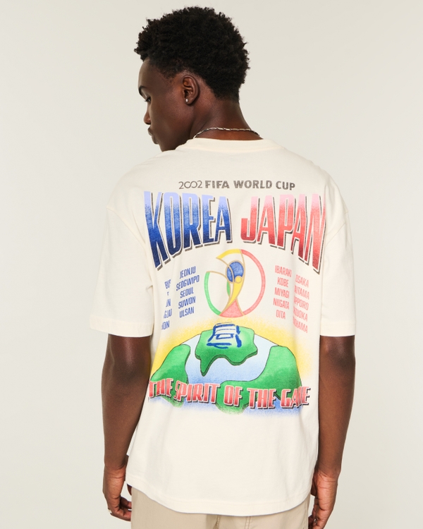 2002 FIFA World Cup Korea/Japan 記念限定品 Men's Boxy 2002 FIFA World Cup™ Korea Japan Graphic Tee | Men's