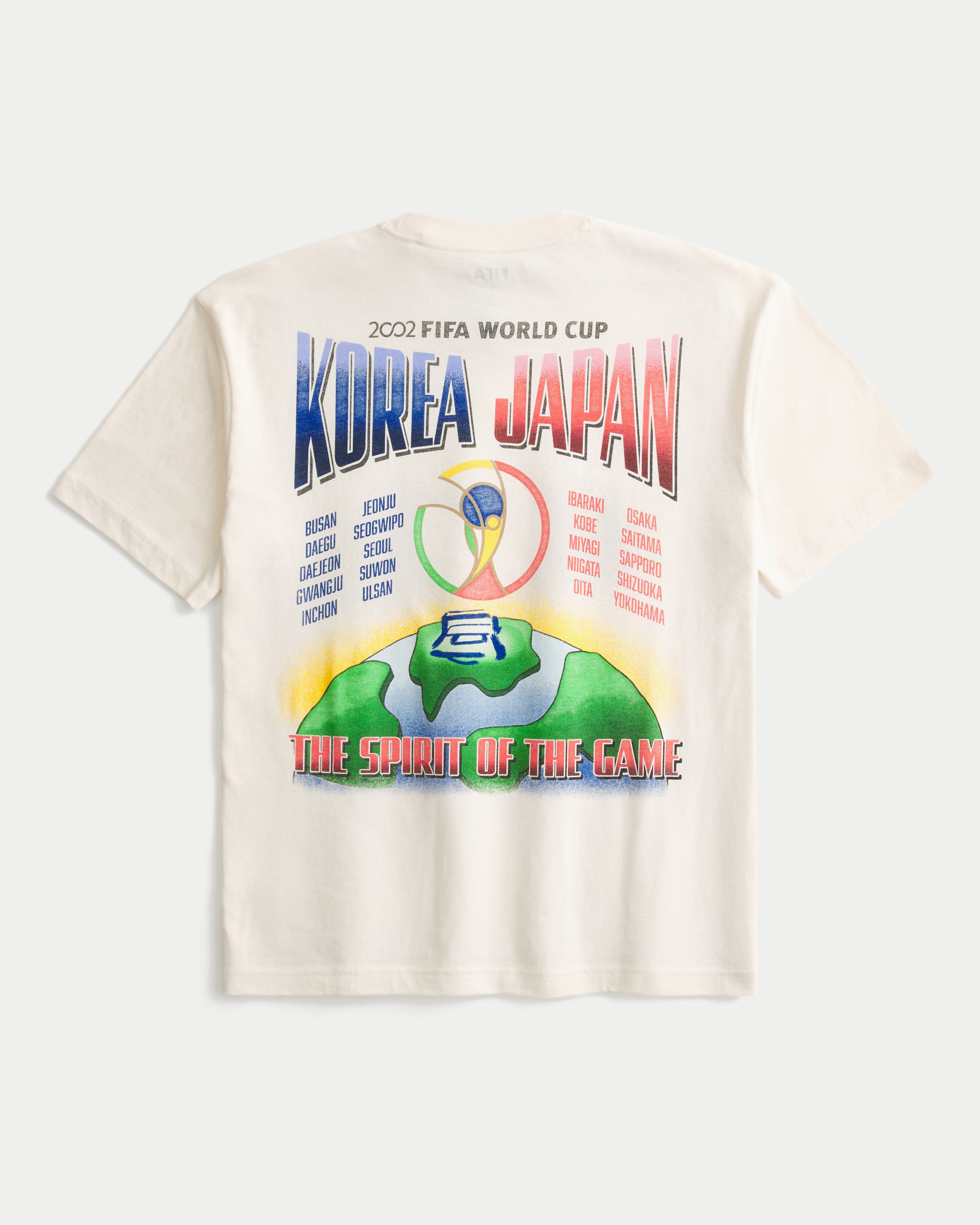 Boxy 2002 FIFA World Cup Korea Japan Graphic Tee