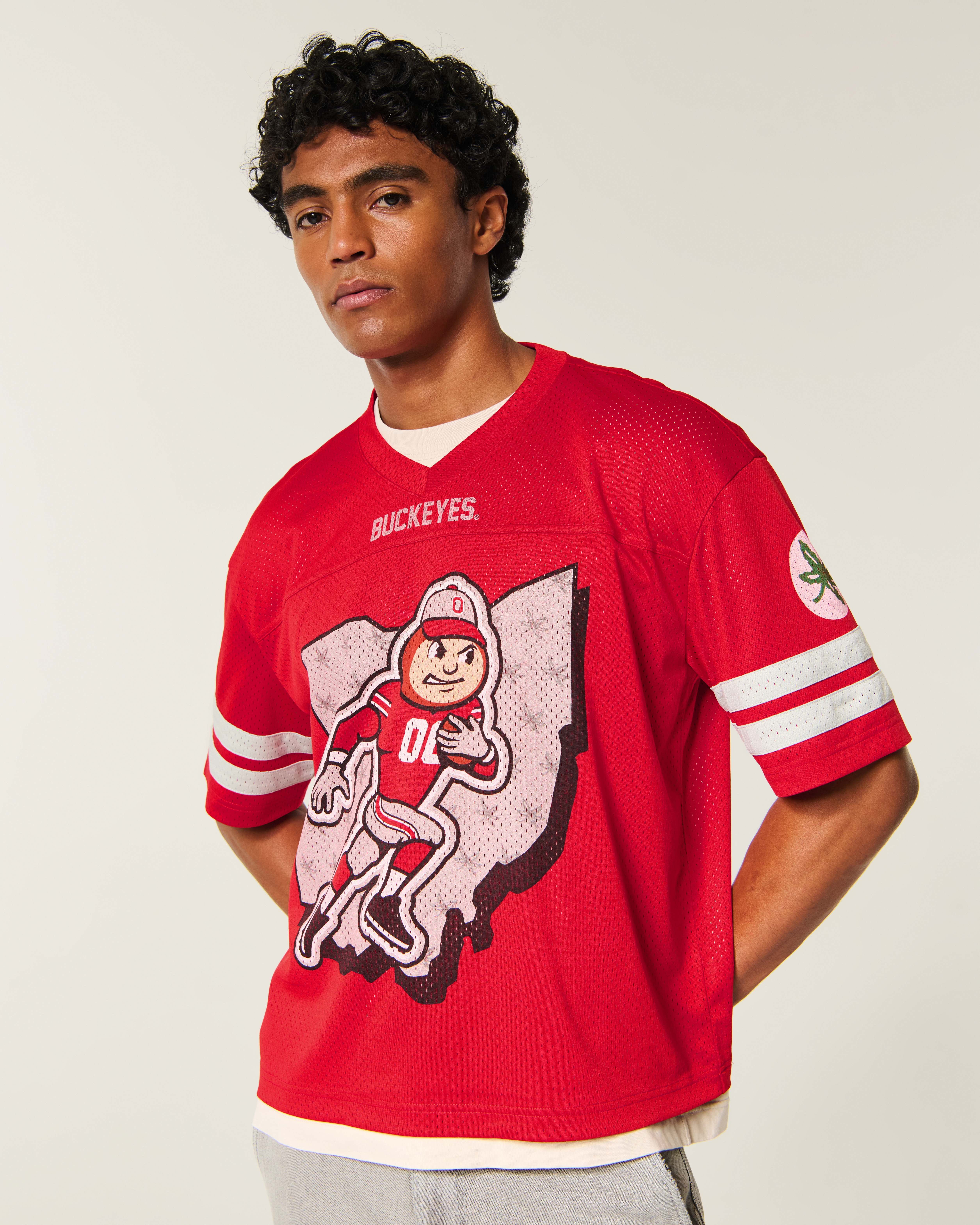 The Ohio State University Buckeyes Graphic Football Jersey