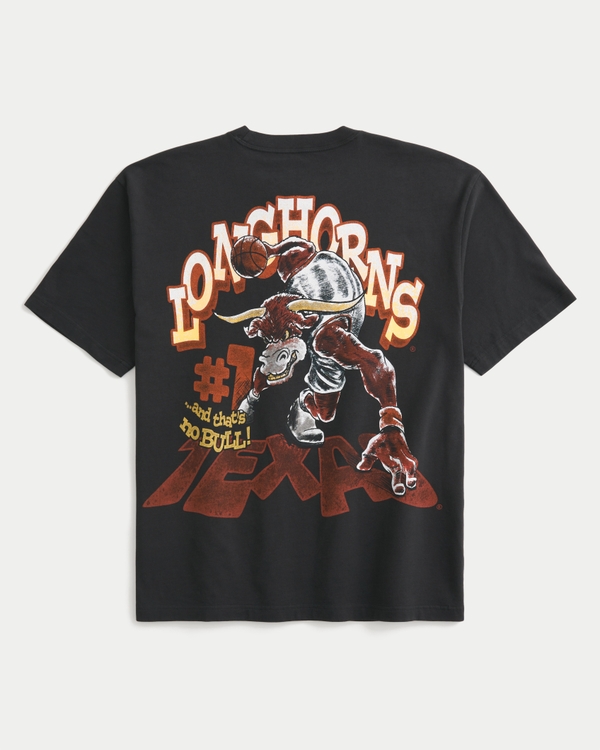 Men's Boxy University of Texas at Austin Longhorns Graphic Tee