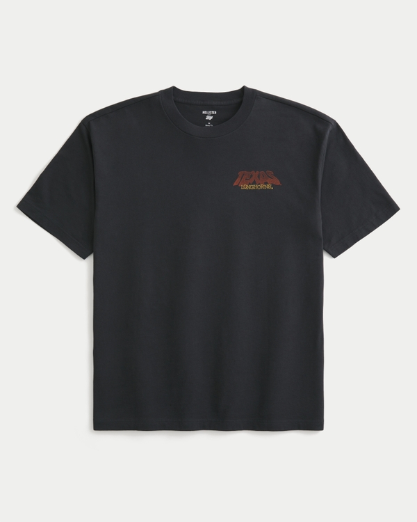Men's Boxy University of Texas at Austin Longhorns Graphic Tee