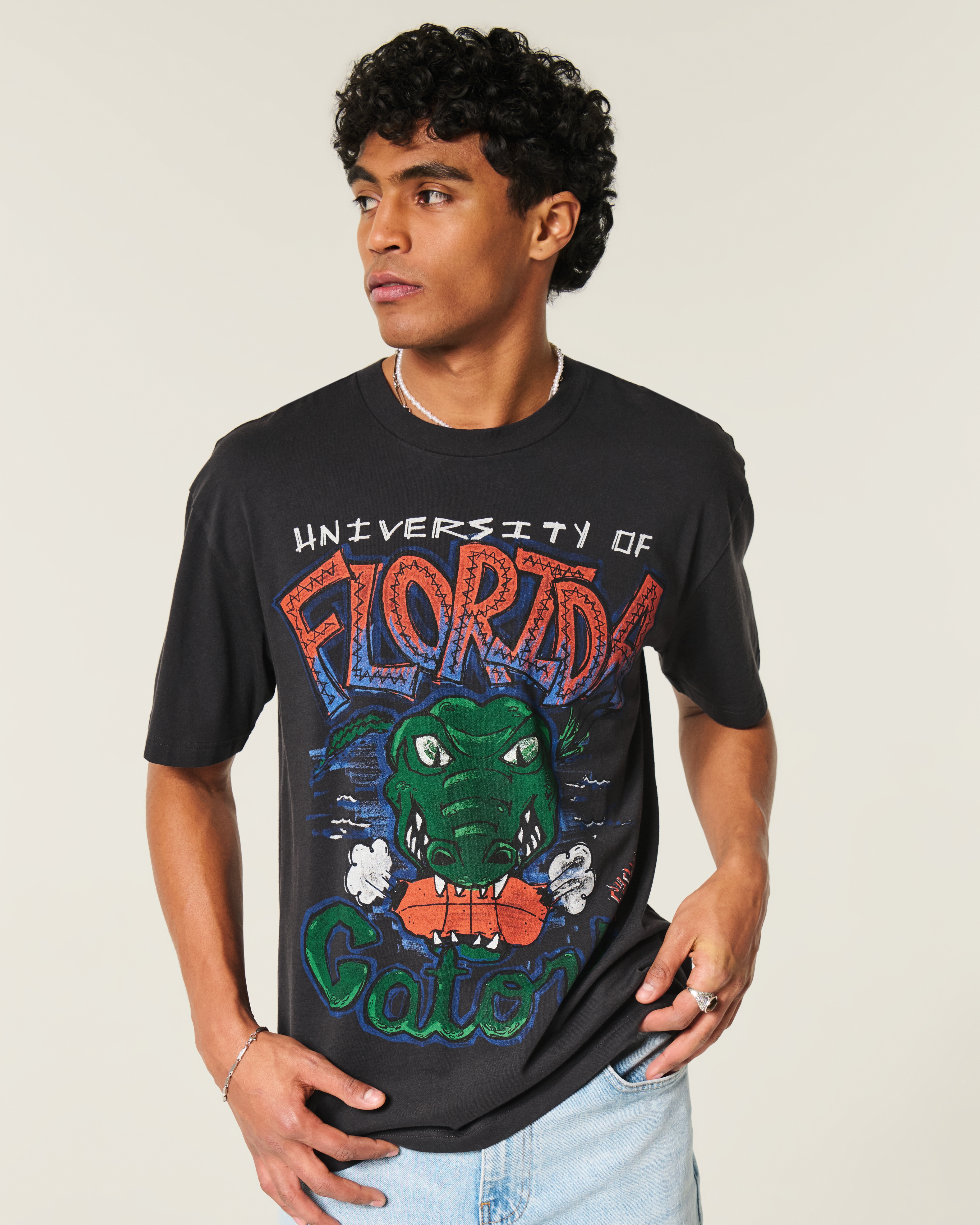 Boxy University of Florida Gators Graphic Tee