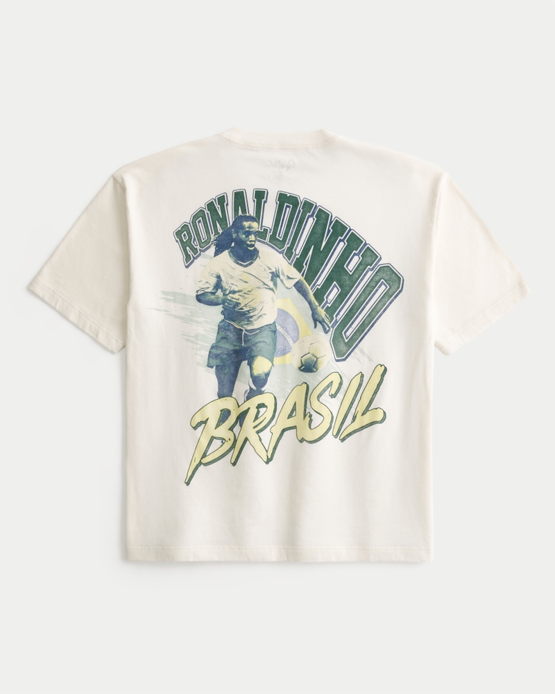 Men's Ronaldinho Brazil Graphic Tee | Men's Tops | HollisterCo.com