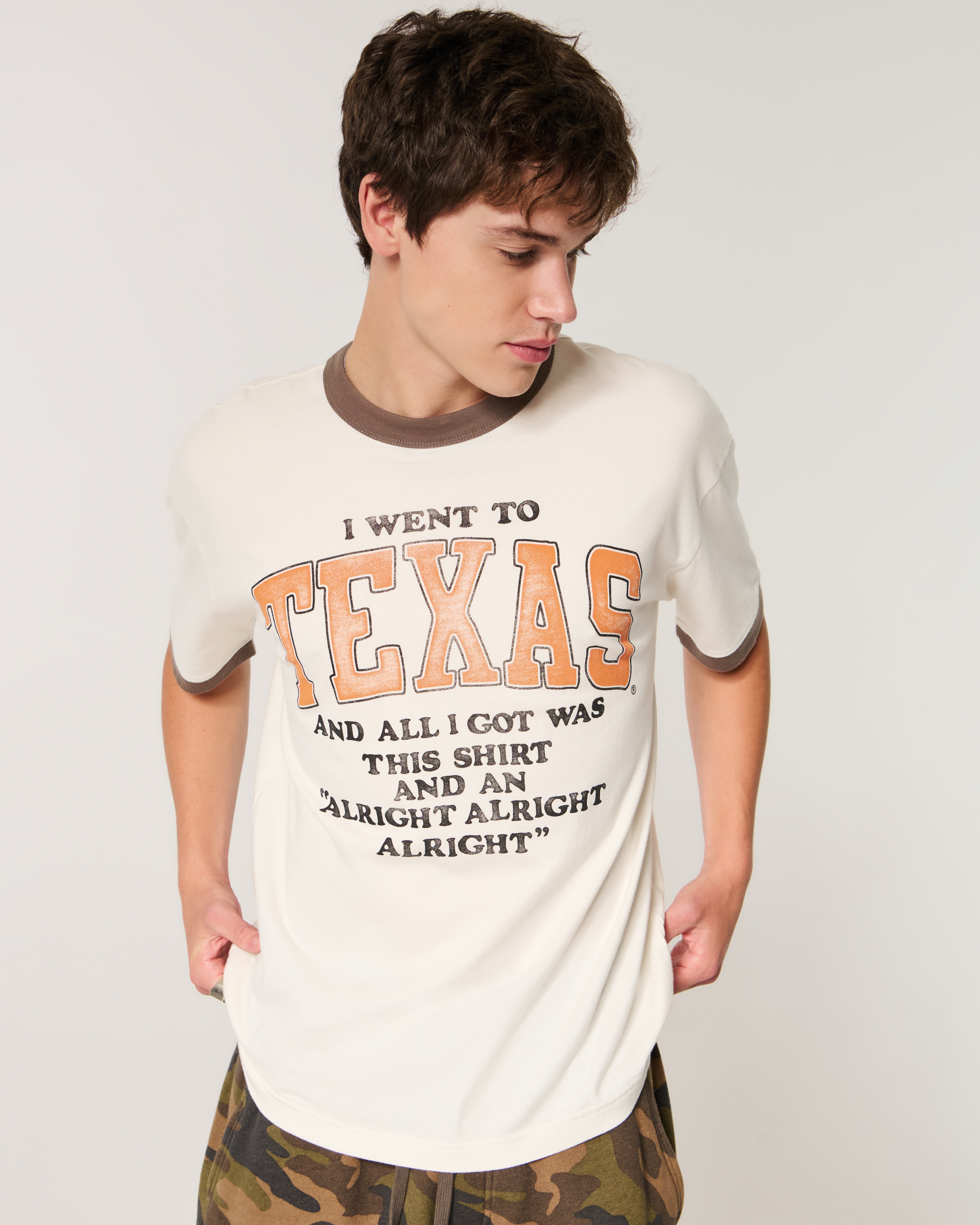 Boxy University of Texas at Austin Longhorns Graphic Tee