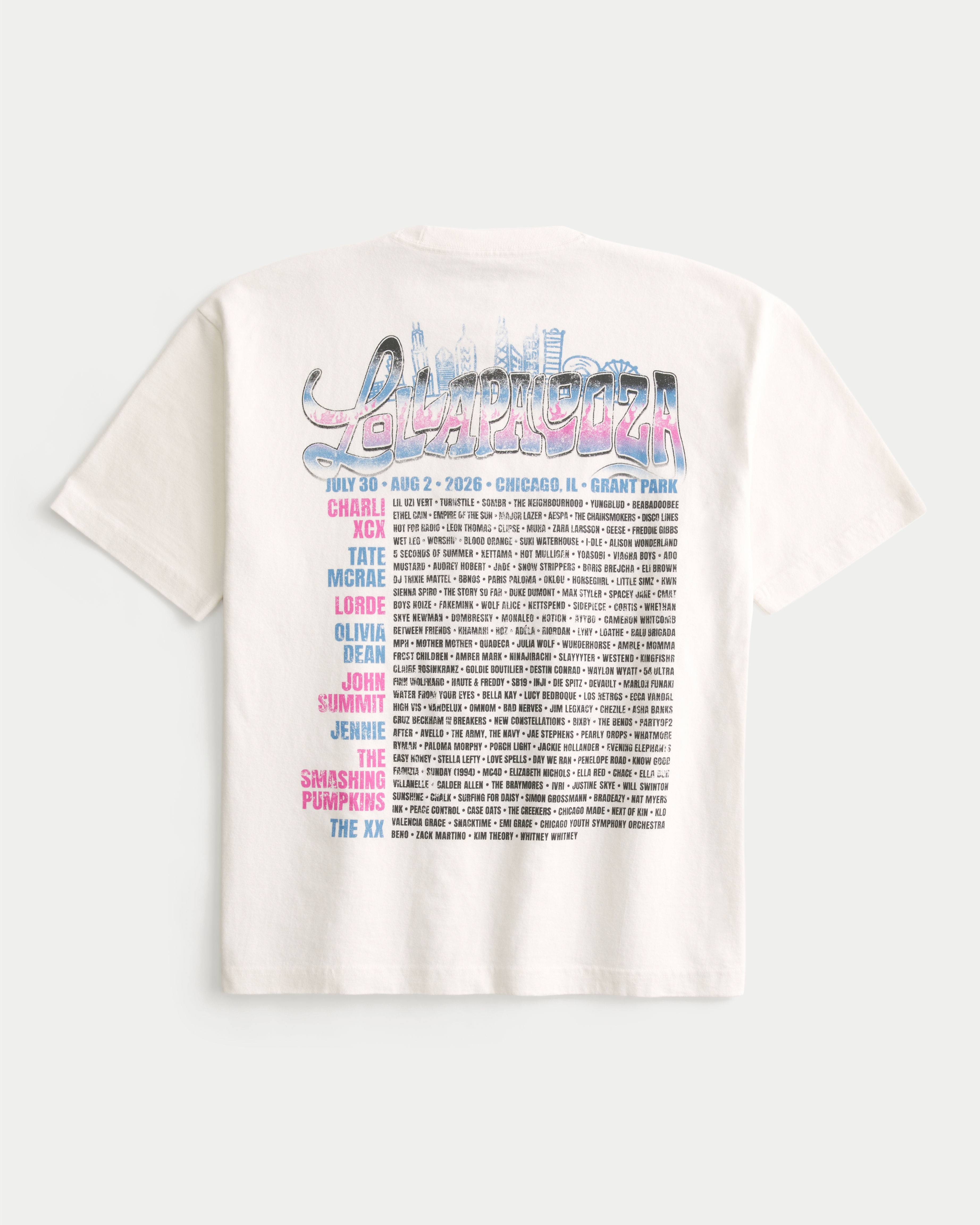 Lollapalooza Graphic Tee